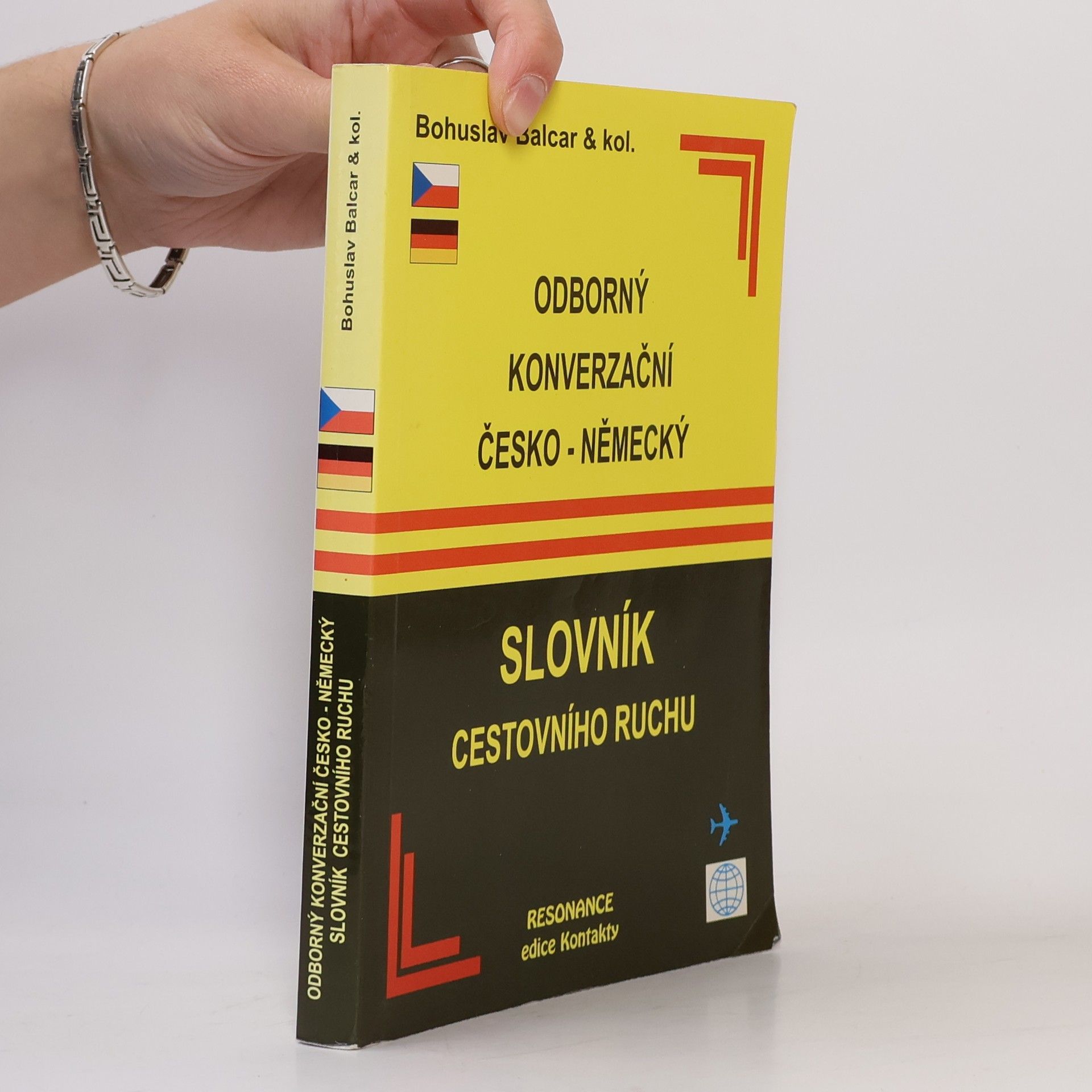 Bohuslav Balcar Odborný konverzační česko-německý slovník cestovního ruchu