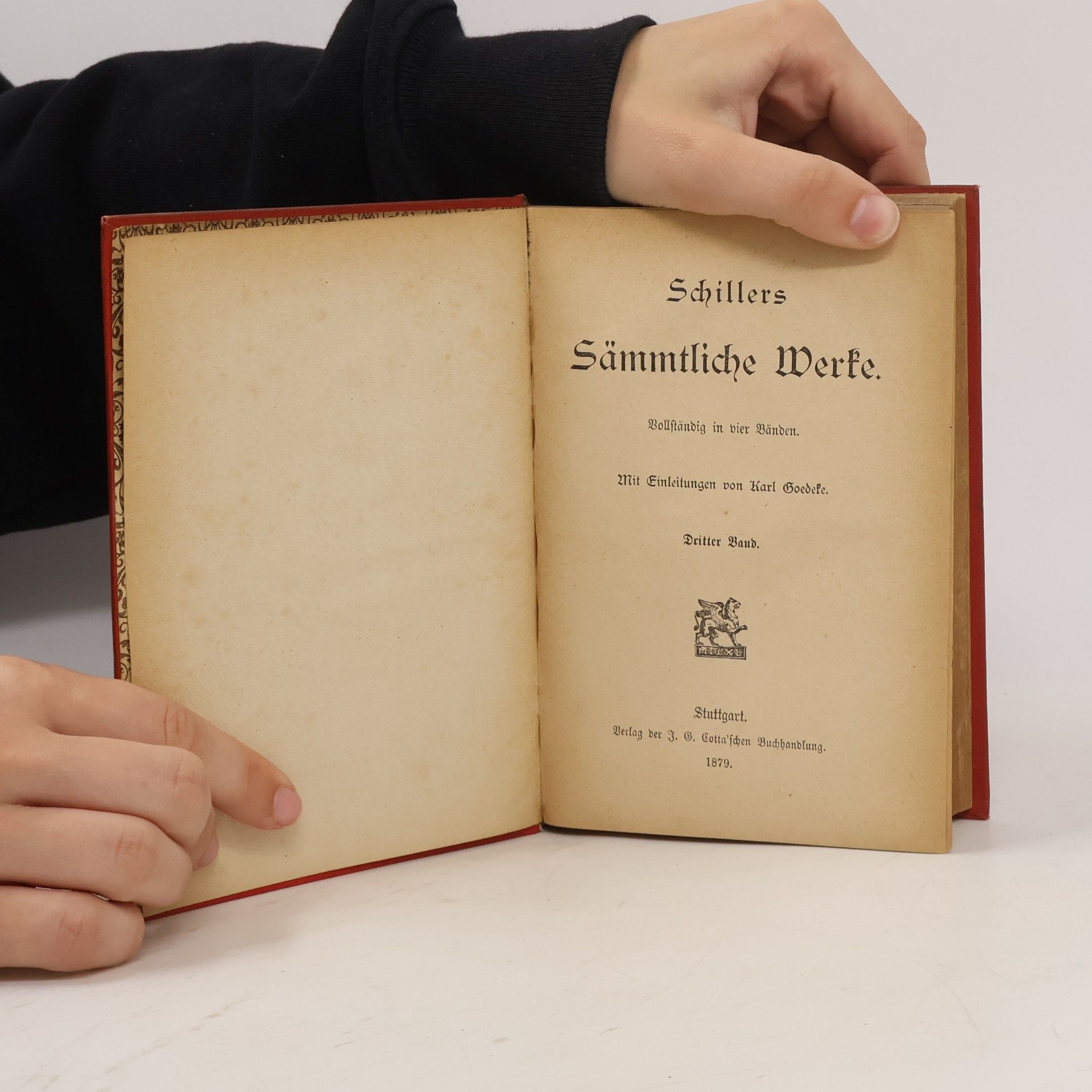 Friedrich Schiller Sämmtliche Werke 3