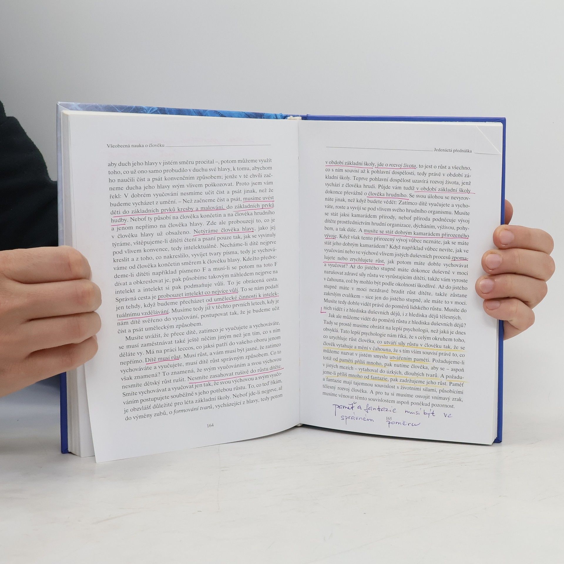 Rudolf Steiner Všeobecná nauka o člověku jako základ pedagogiky