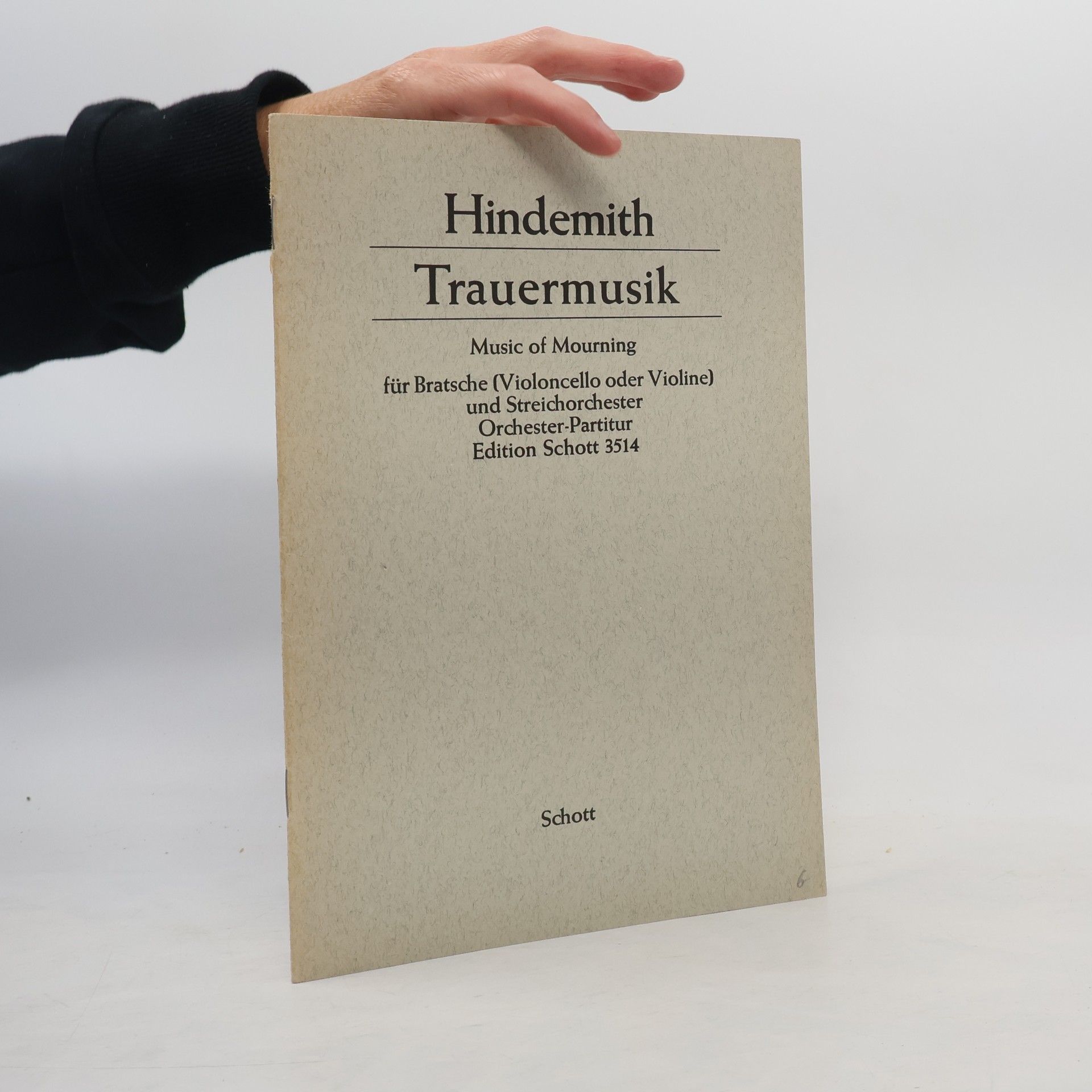 Paul Hindemith Trauermusik