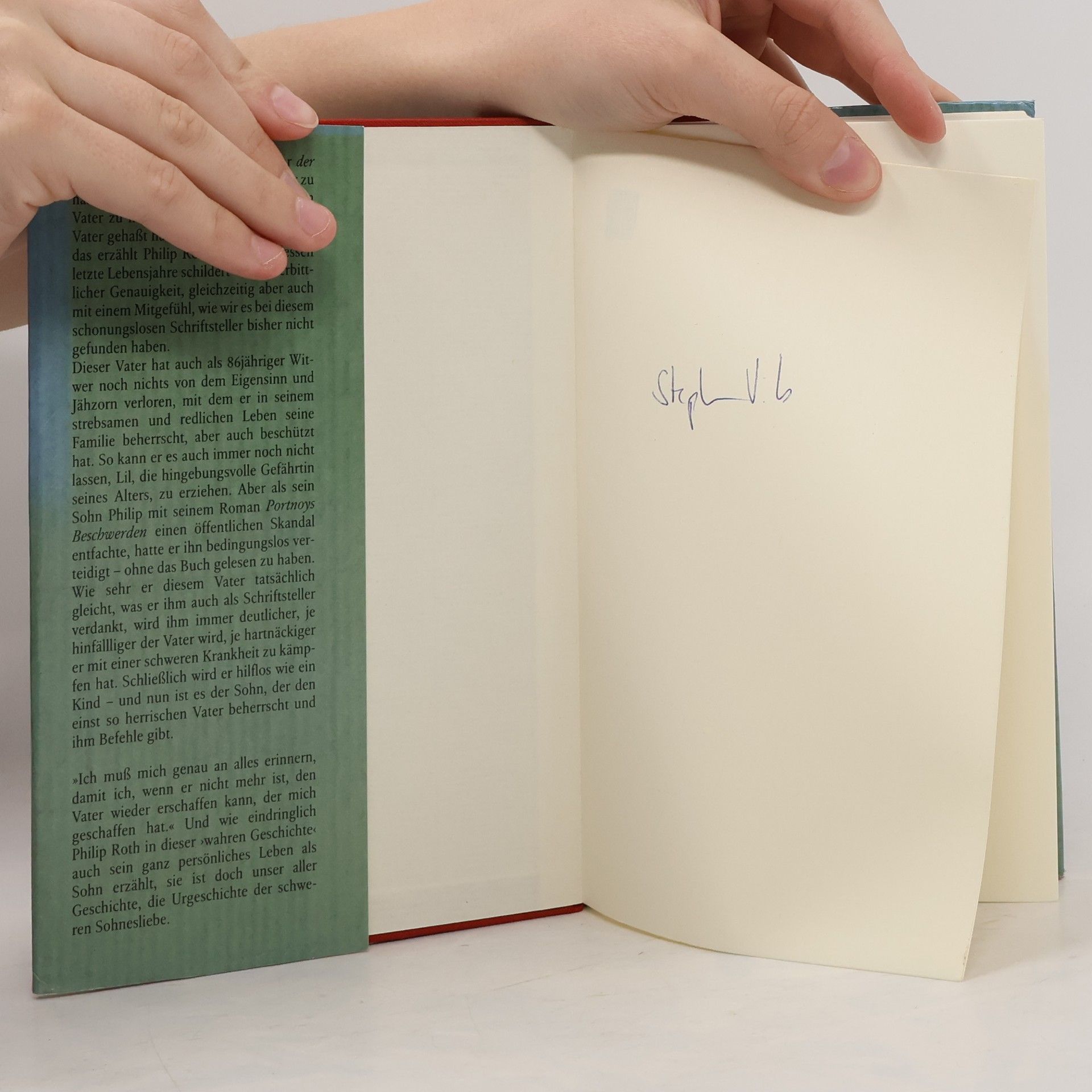 Philip Roth Mein Leben als Sohn