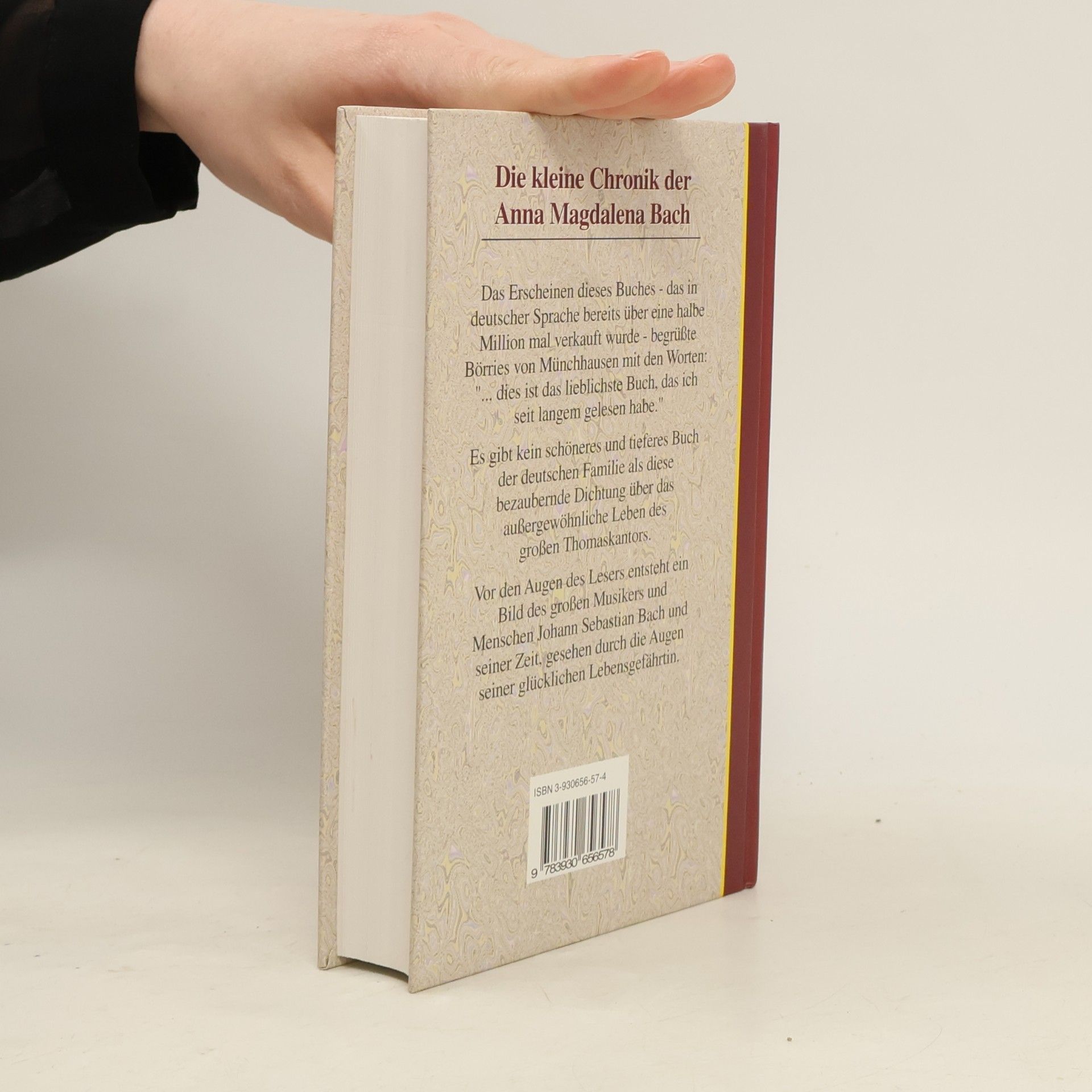 Esther Meynell Die kleine Chronik der Anna Magdalena Bach