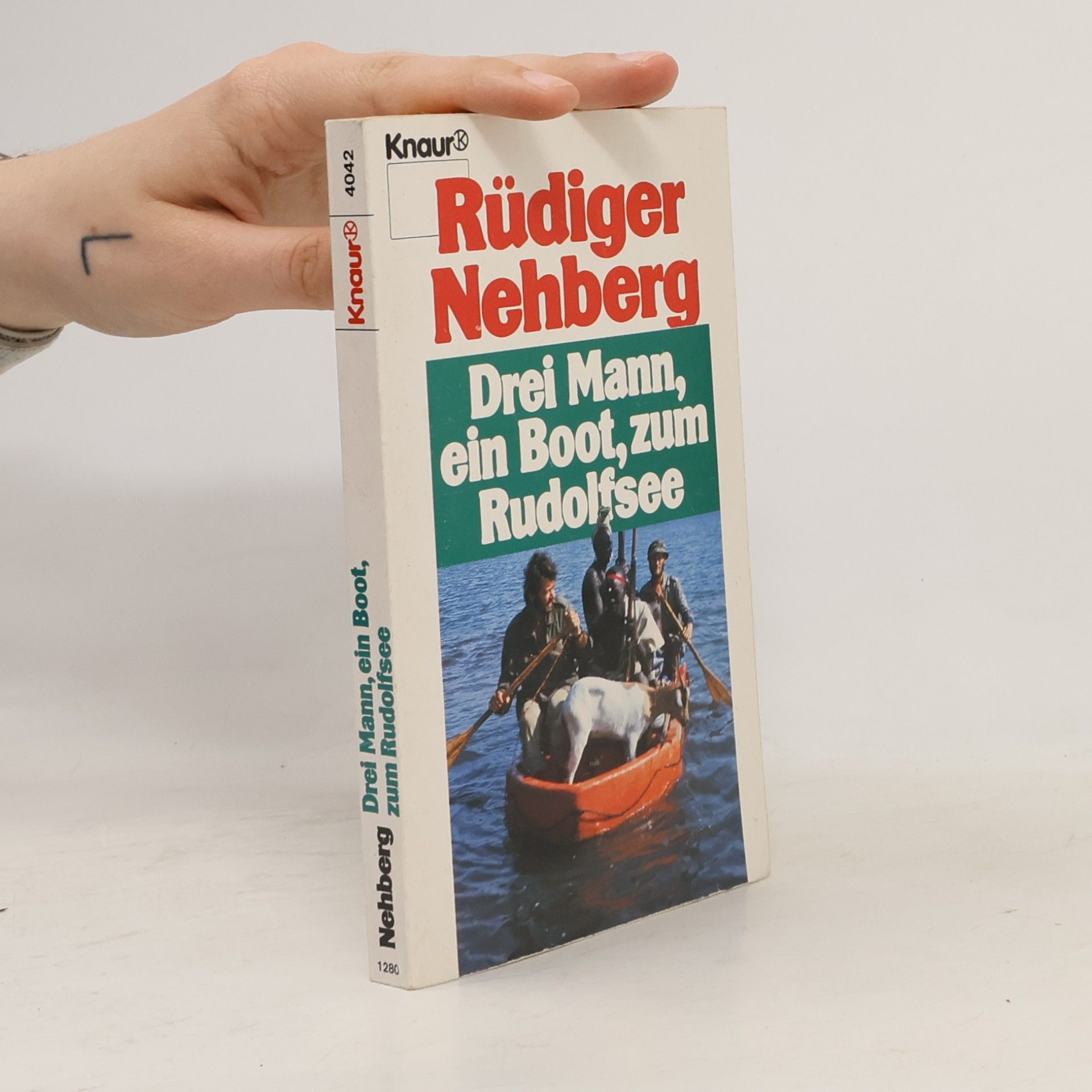 Drei Mann, ein Boot, zum Rudolfsee