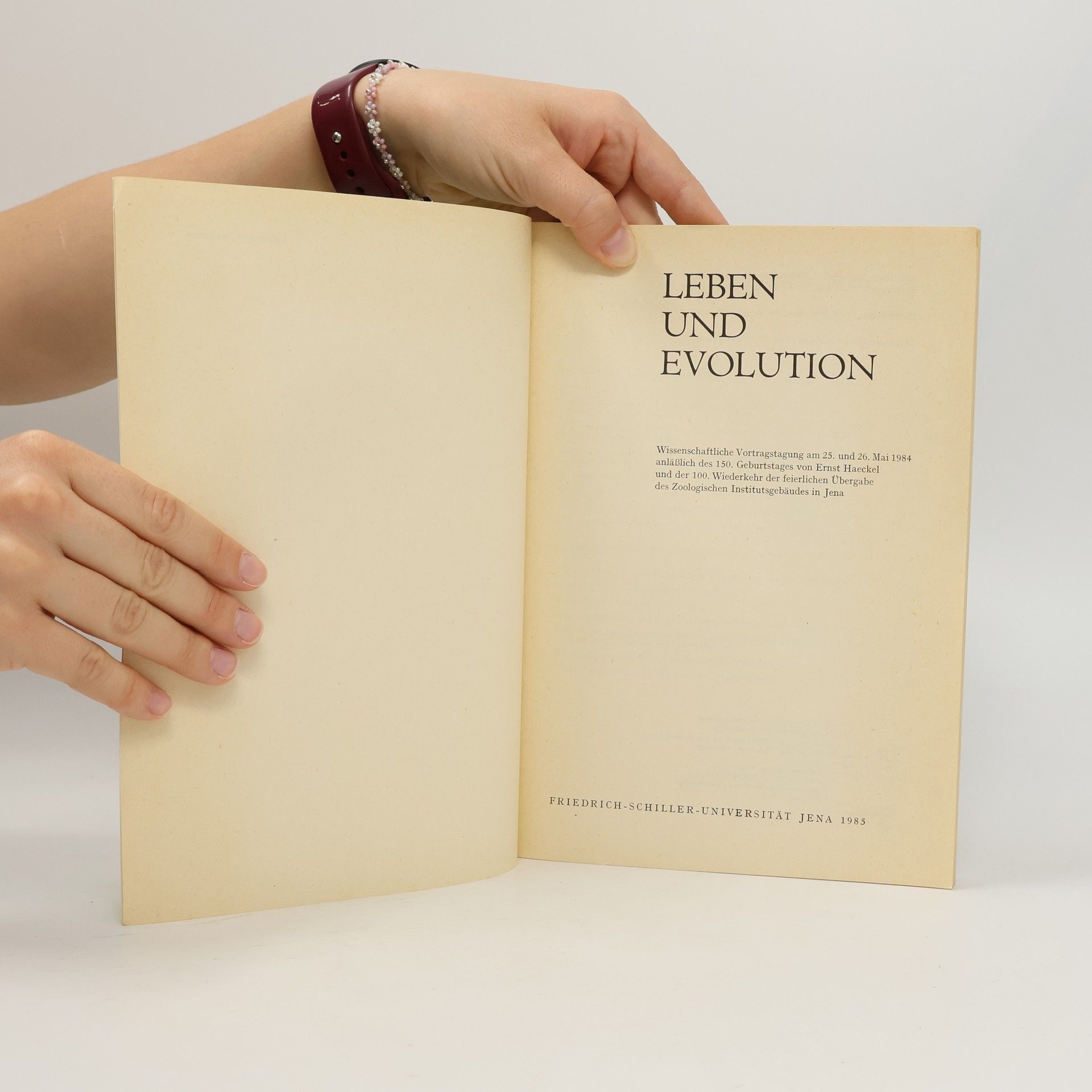 Bernd Wilhelmi Leben und Evolution