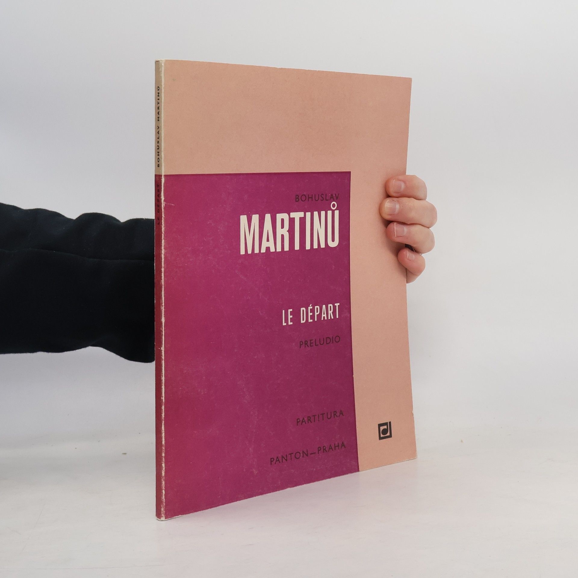 Bohuslav Martinů Le départ