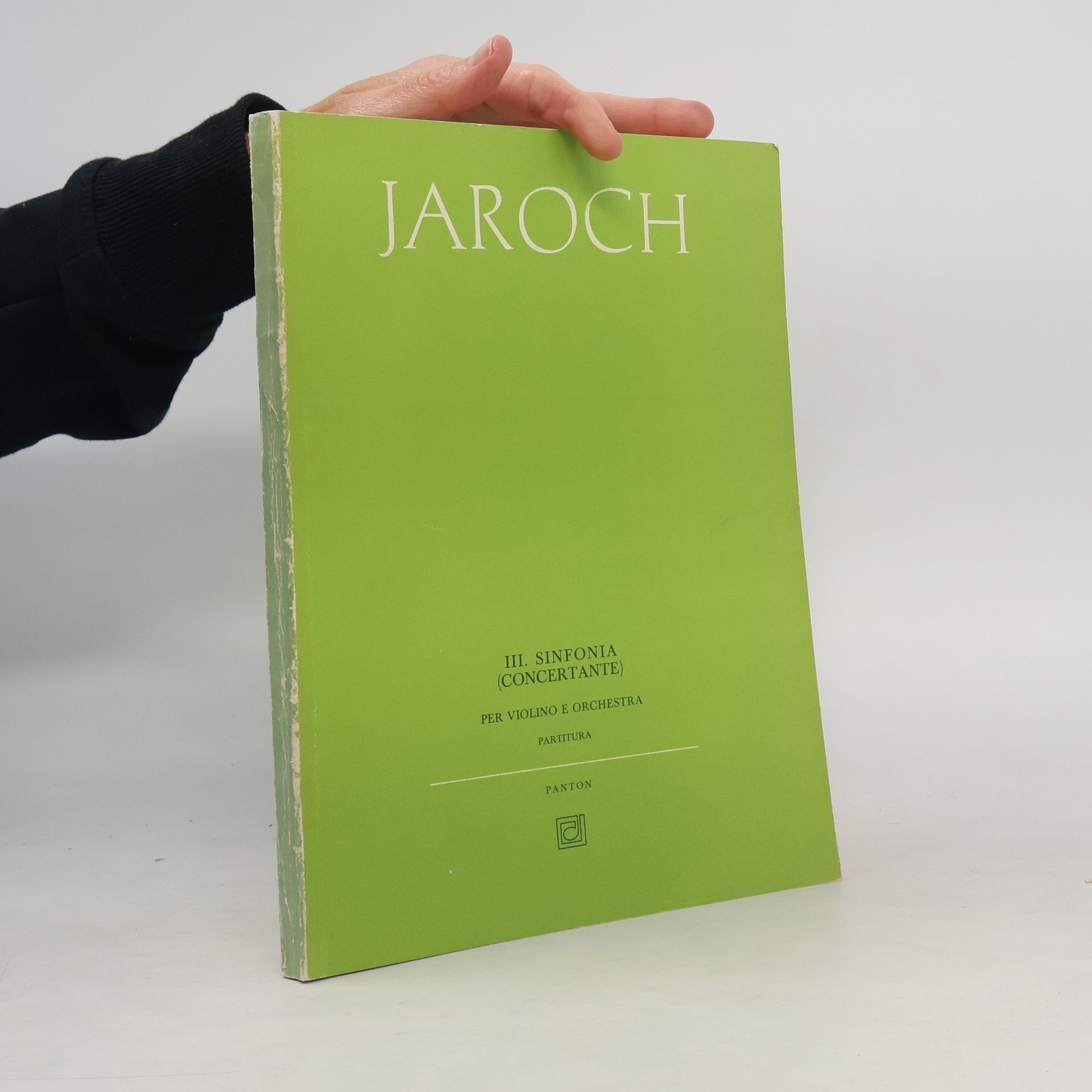 Jiří Jaroch III. symfonie (koncertantní) pro housle a orchestr
