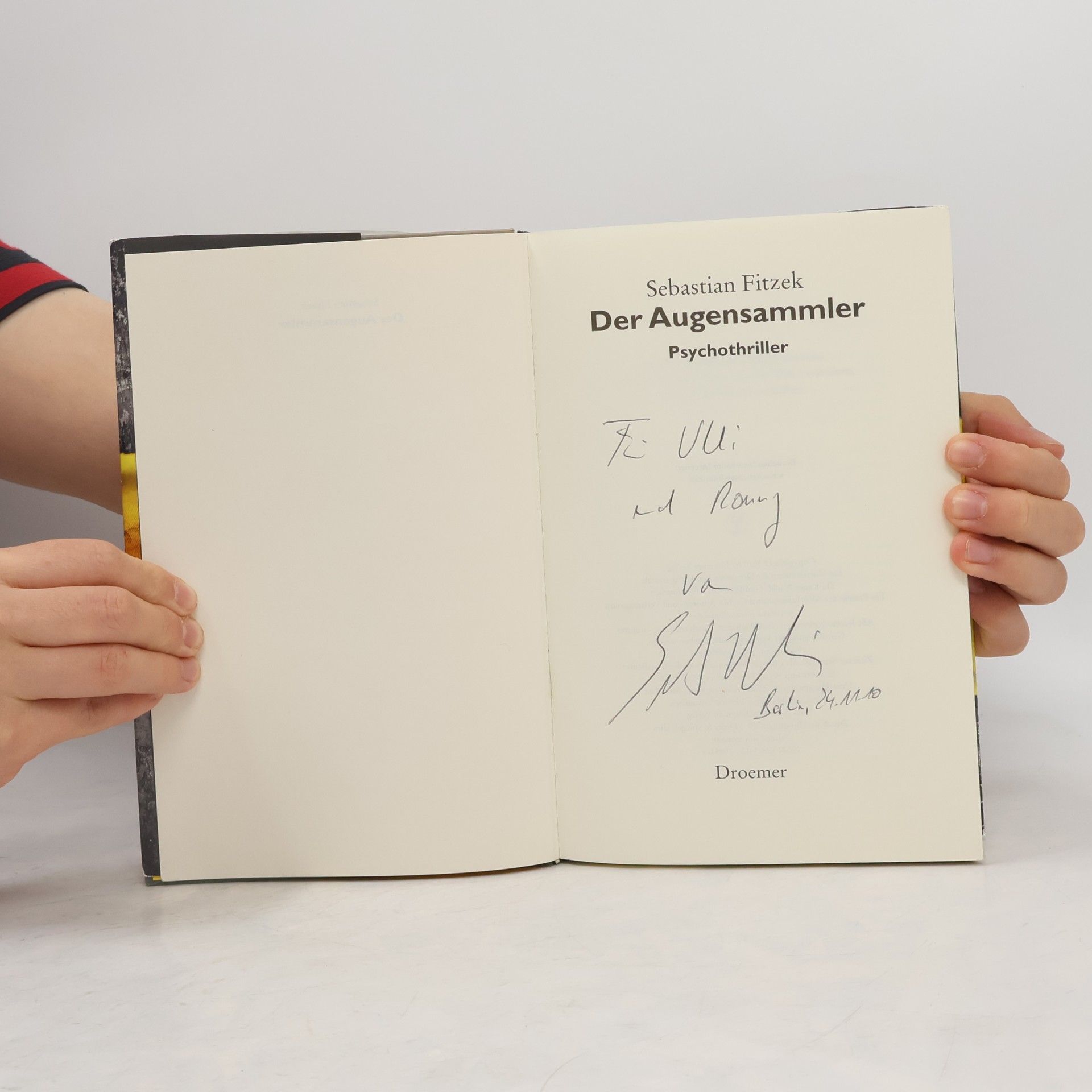 Sebastian Fitzek Der Augensammler