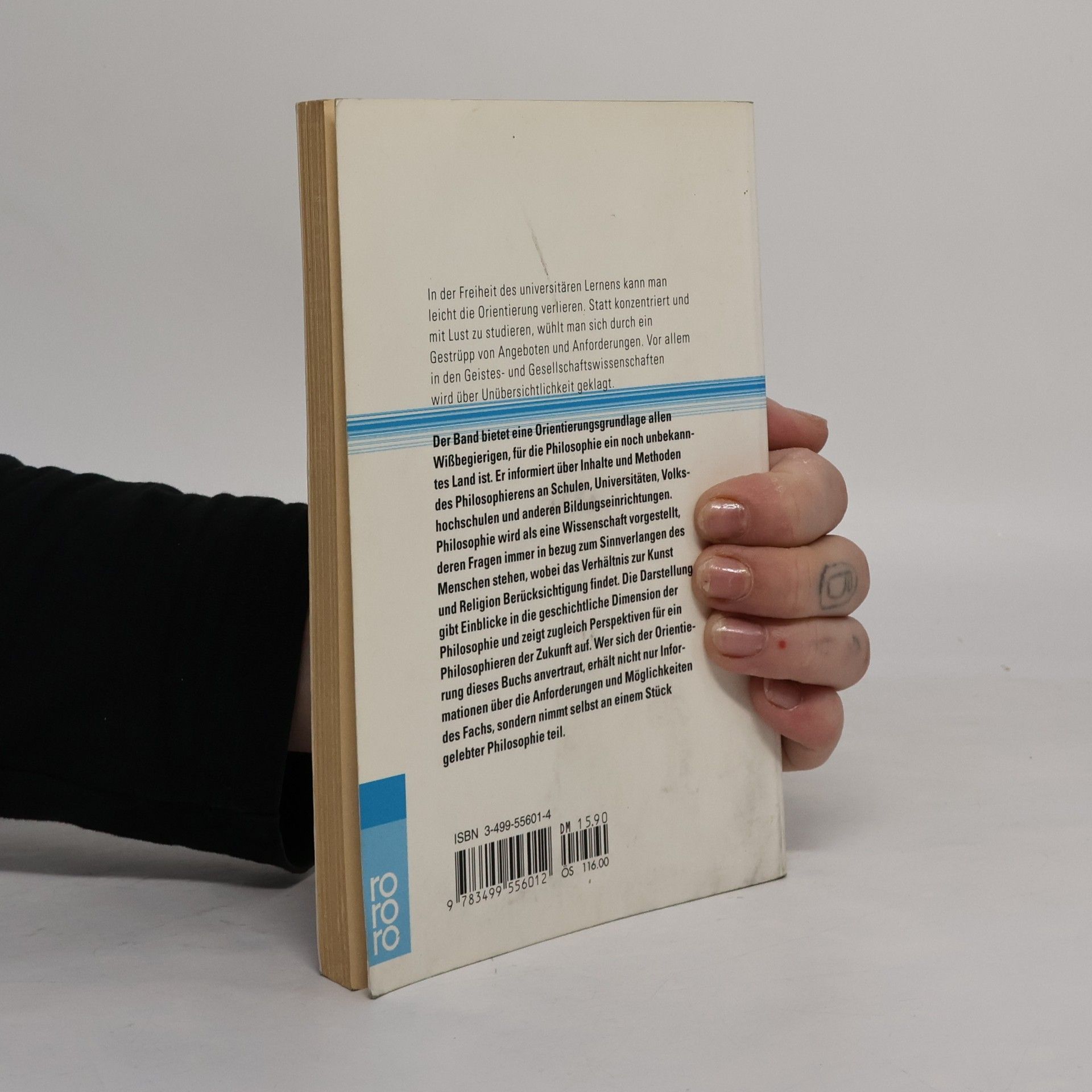 Ferdinand Fellmann Orientierung Philosophie : was sie kann, was sie will
