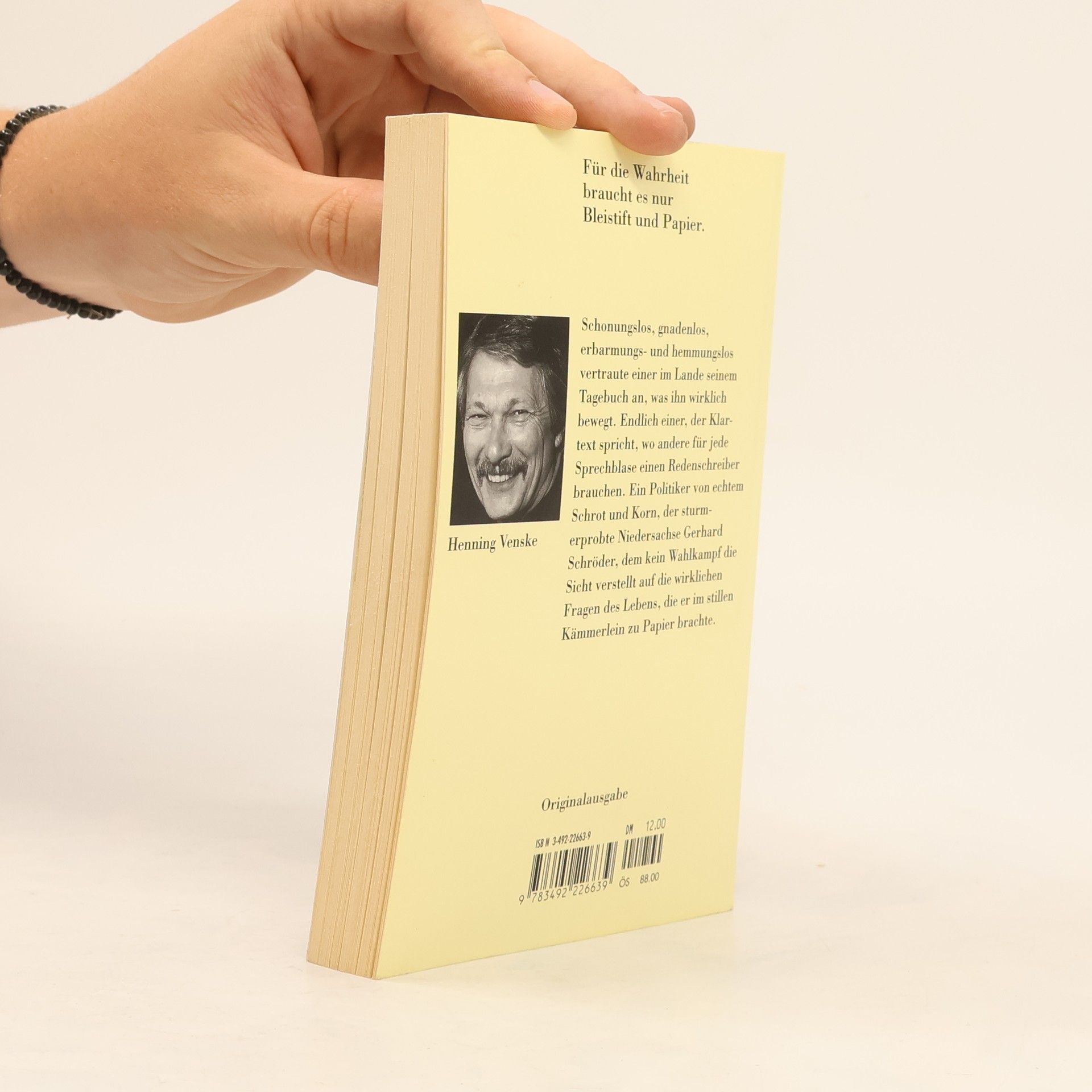 Henning Venske Gerhard Schröders geheimes Tagebuch