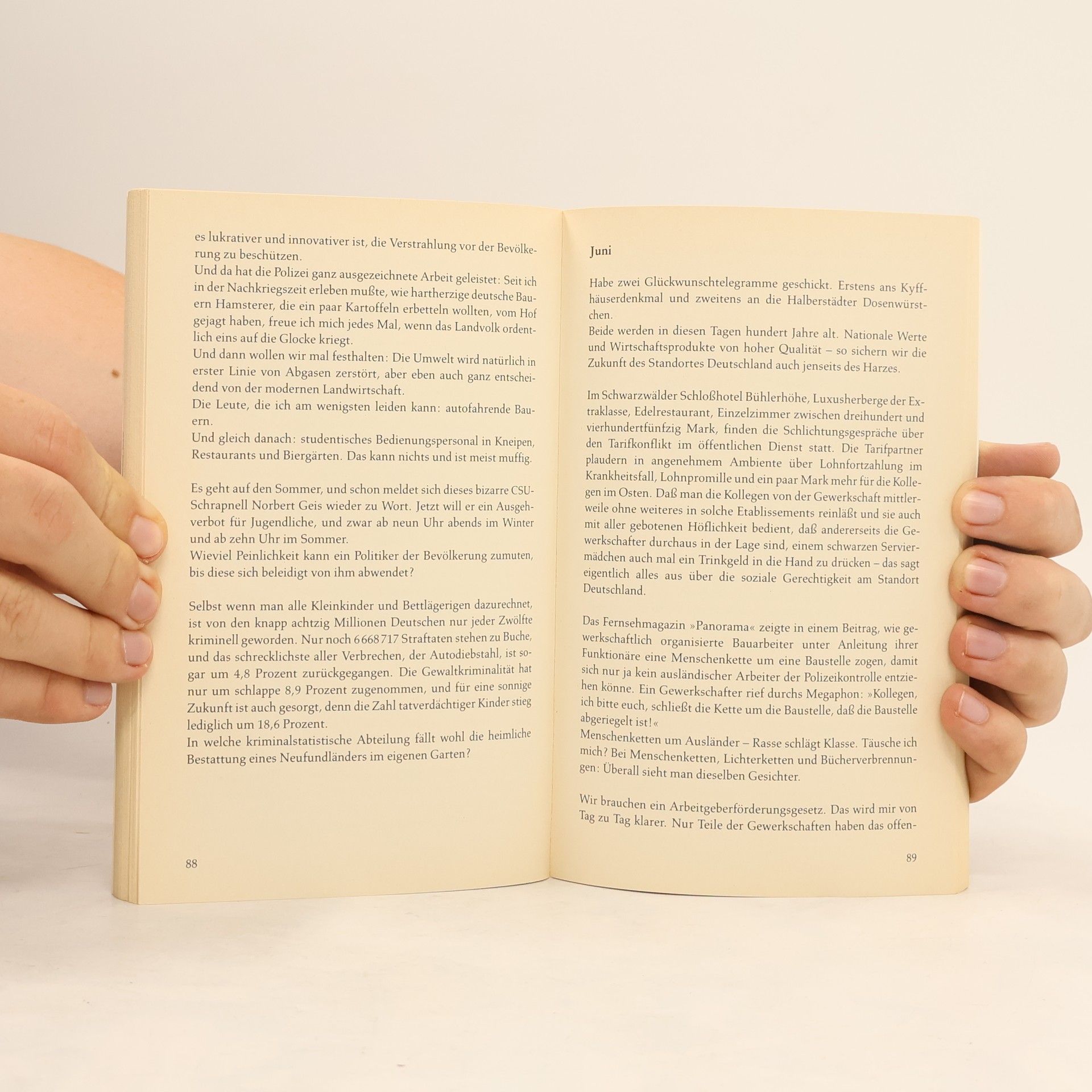 Henning Venske Gerhard Schröders geheimes Tagebuch