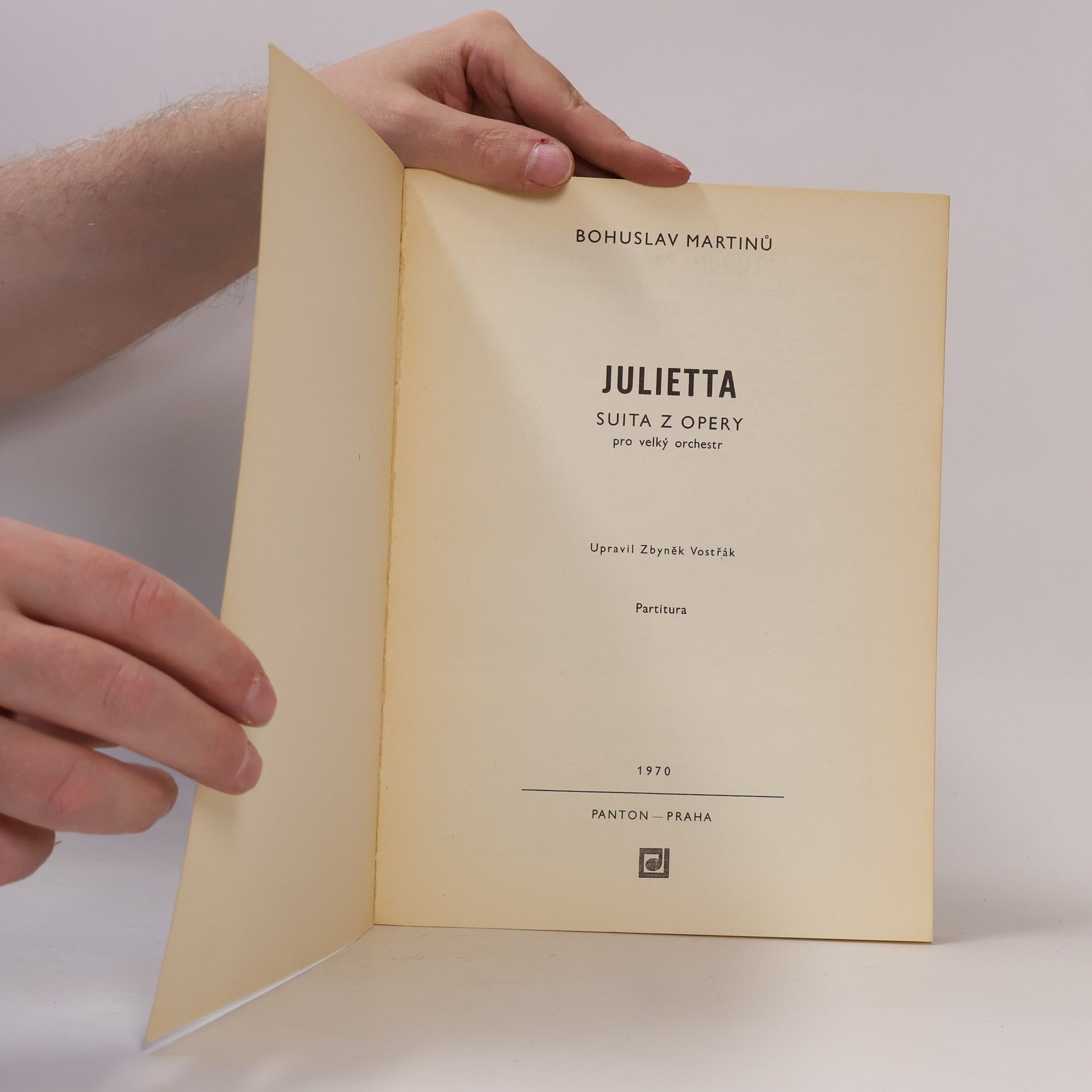 Bohuslav Martinů Julietta