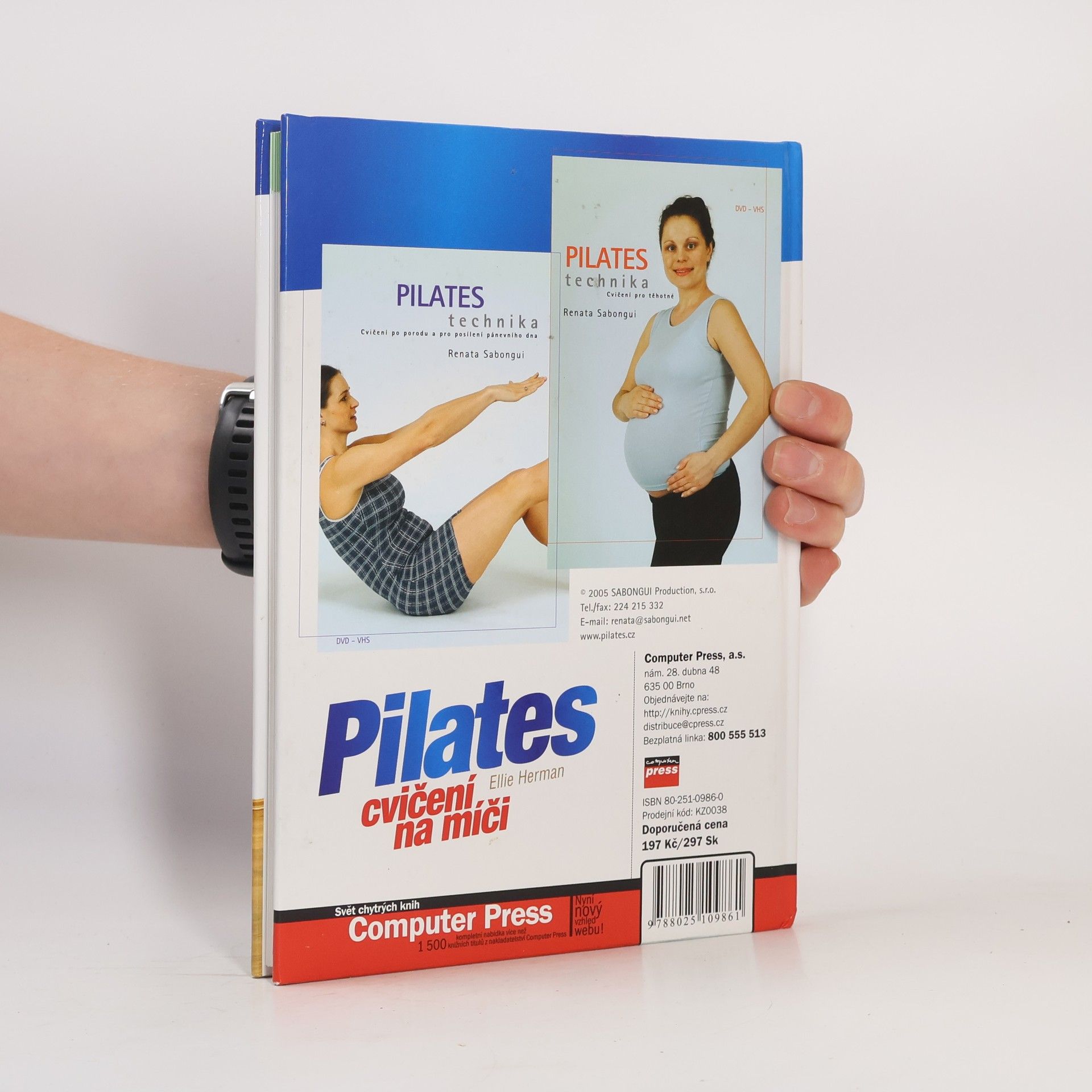 Ellie Herman Pilates cvičení na míči: Jak si zpevnit a zformovat celou postavu