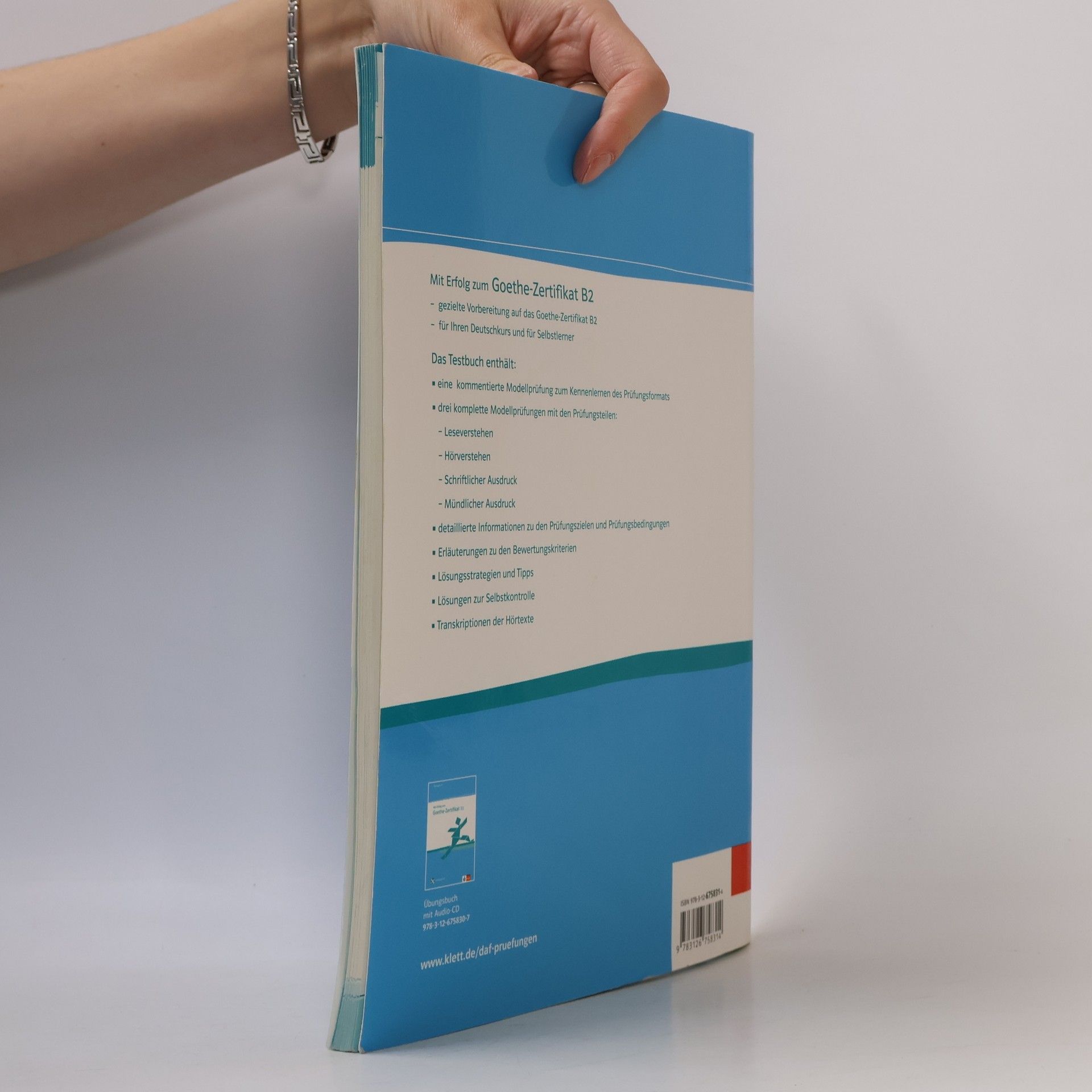 Barbara BauerHutz Mit Erfolg zum Goethe-Zertifikat B2 : Testbuch