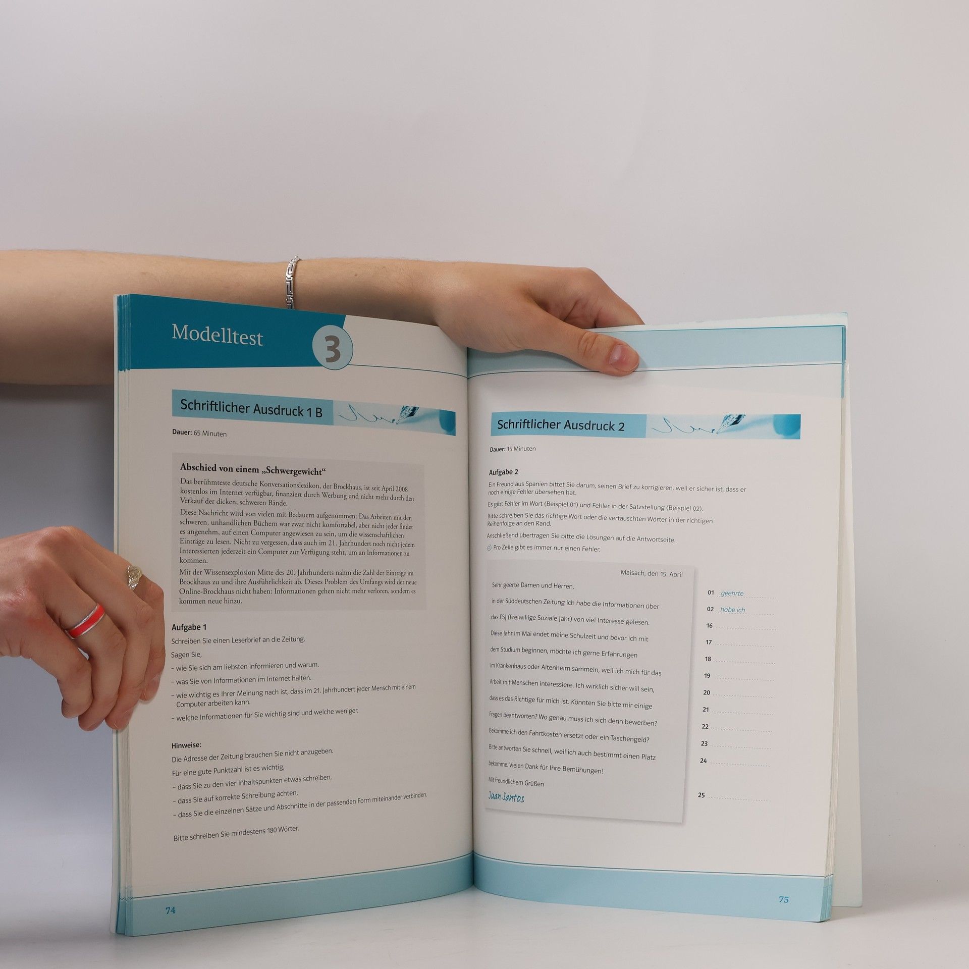 Barbara BauerHutz Mit Erfolg zum Goethe-Zertifikat B2 : Testbuch