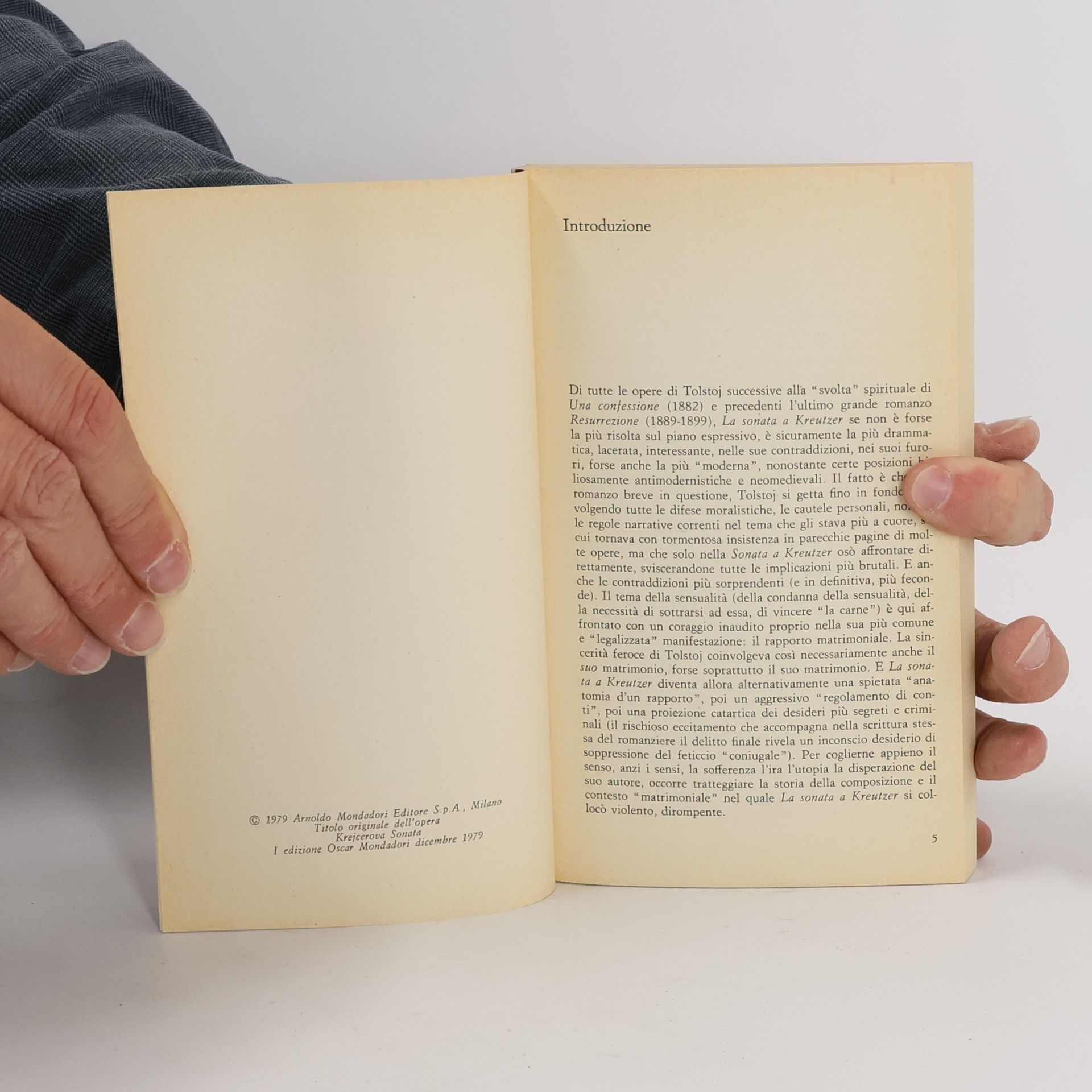 Lew Nikolajewitsch Tolstoi La sonata a Kreutzer