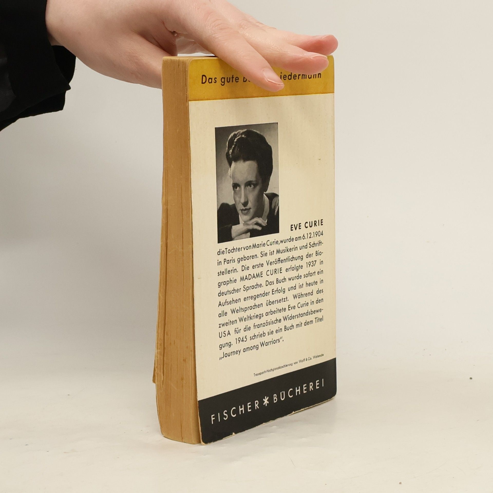Ève Curie Madame Curie