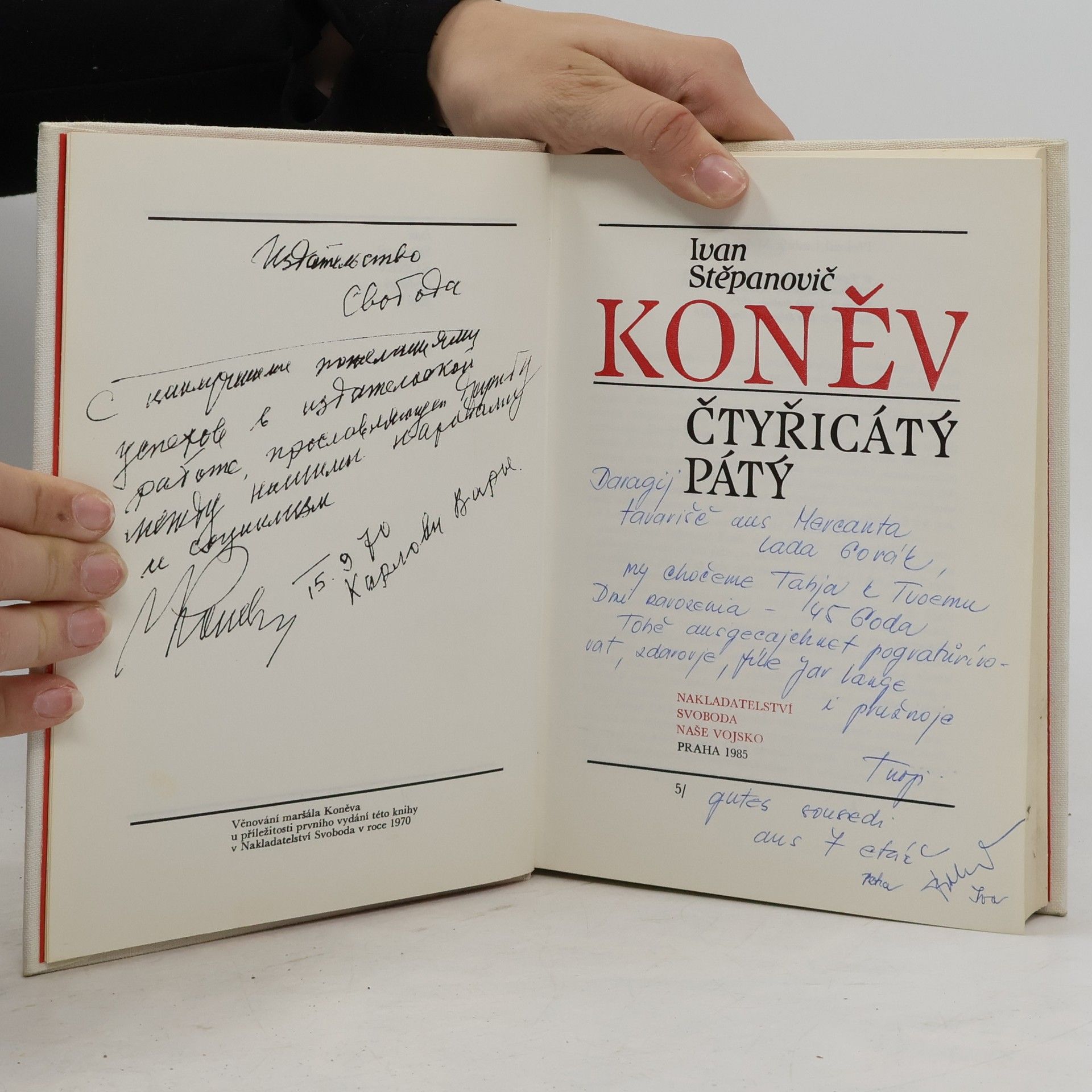 Ivan Stepanovič Konev Čtyřicátý pátý