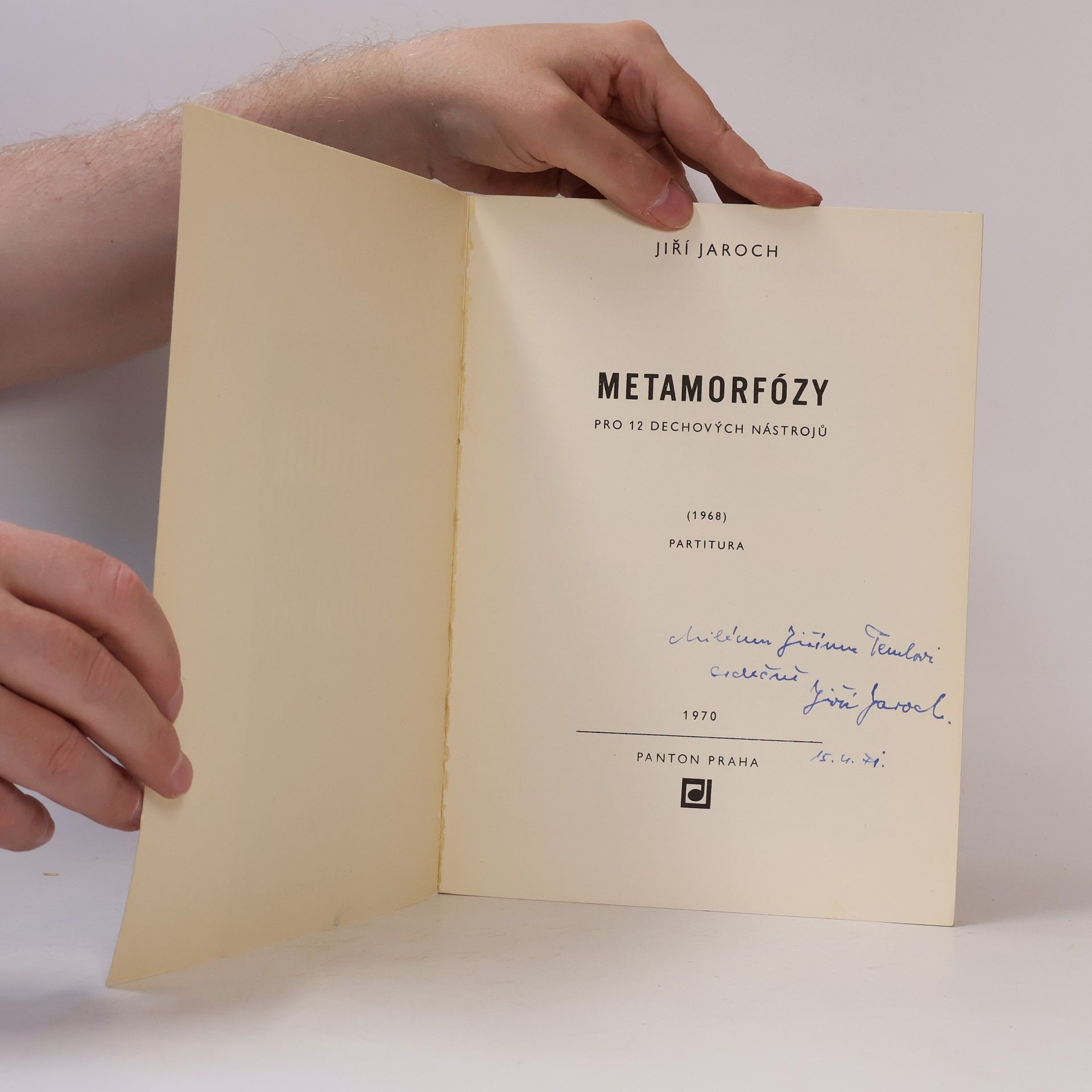 Jiří Jaroch Metamorfosi