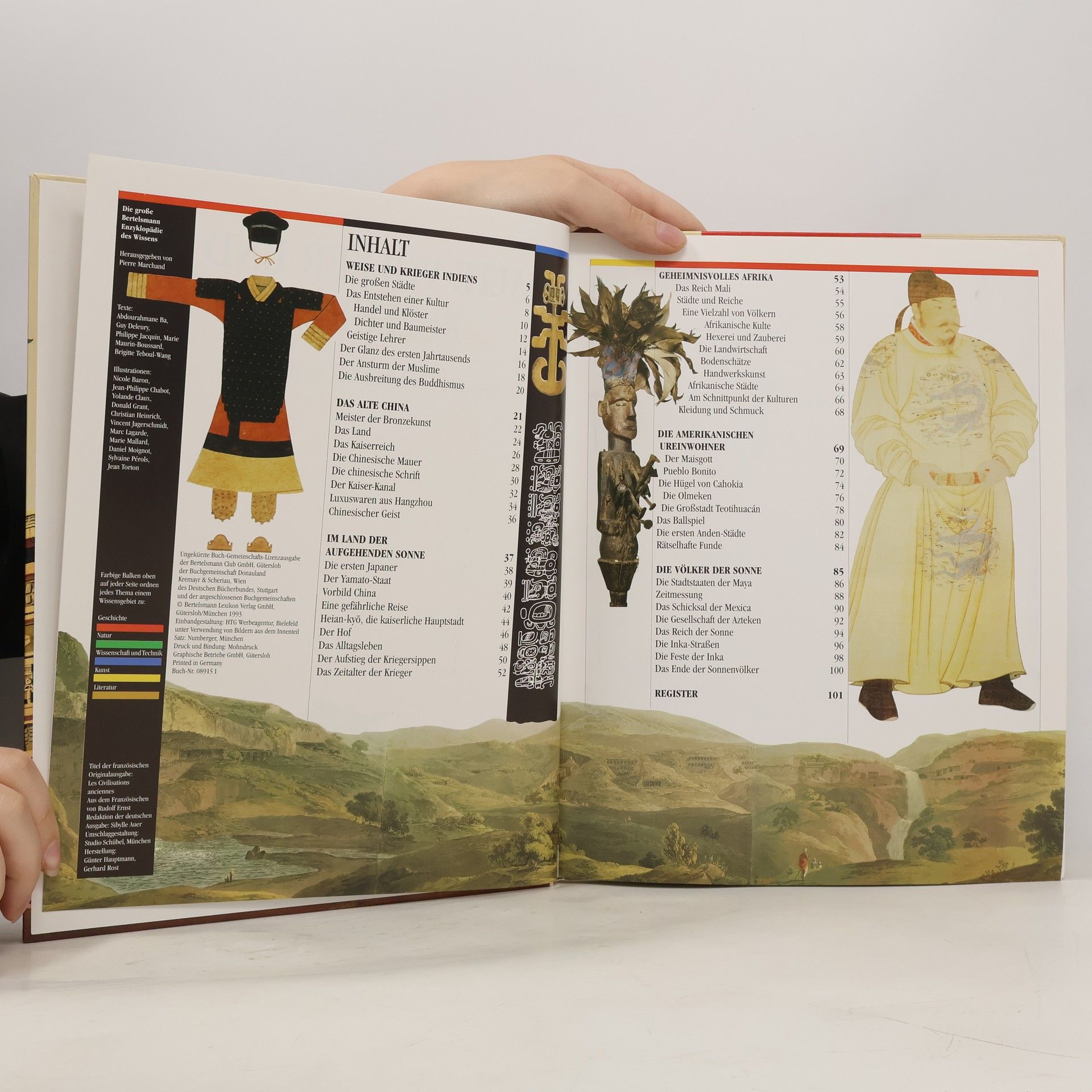 Various authors Alte Völker und Kulturen. Von den Chinesen bis zu den Inka