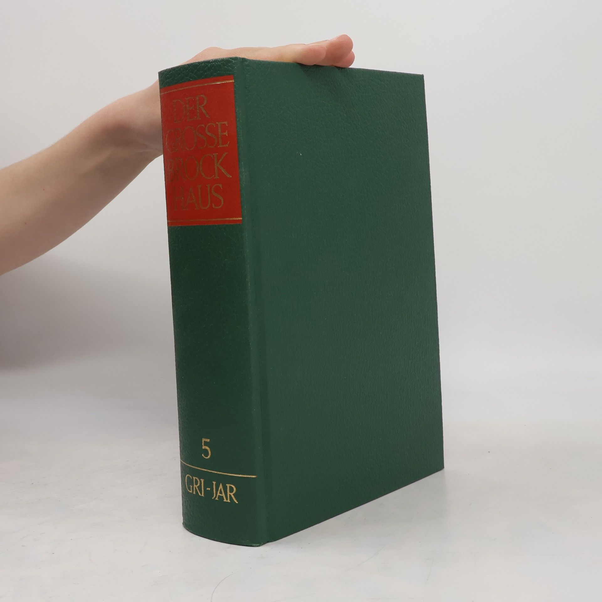 Various authors Der grosse Brockhaus 5. GRI-JAR
