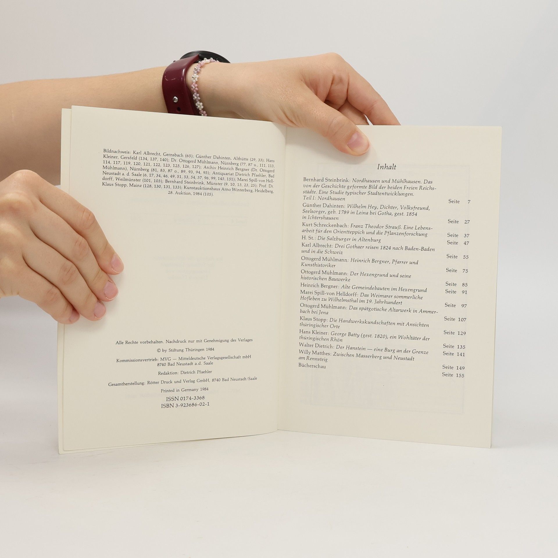 Dietrich Pfaehler Kultur und Geschichte Thüringens
