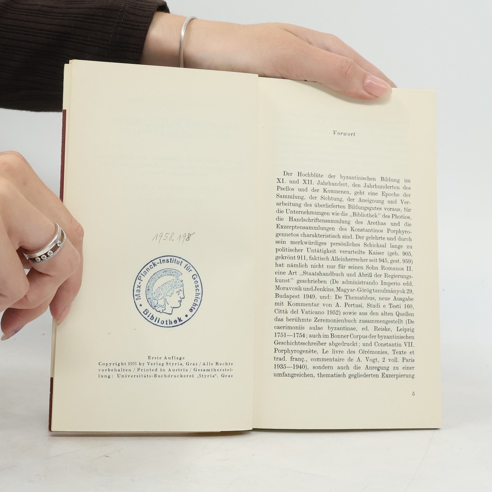 Ernst Doblhofer Byzantinische Diplomaten und Östliche Barbaren