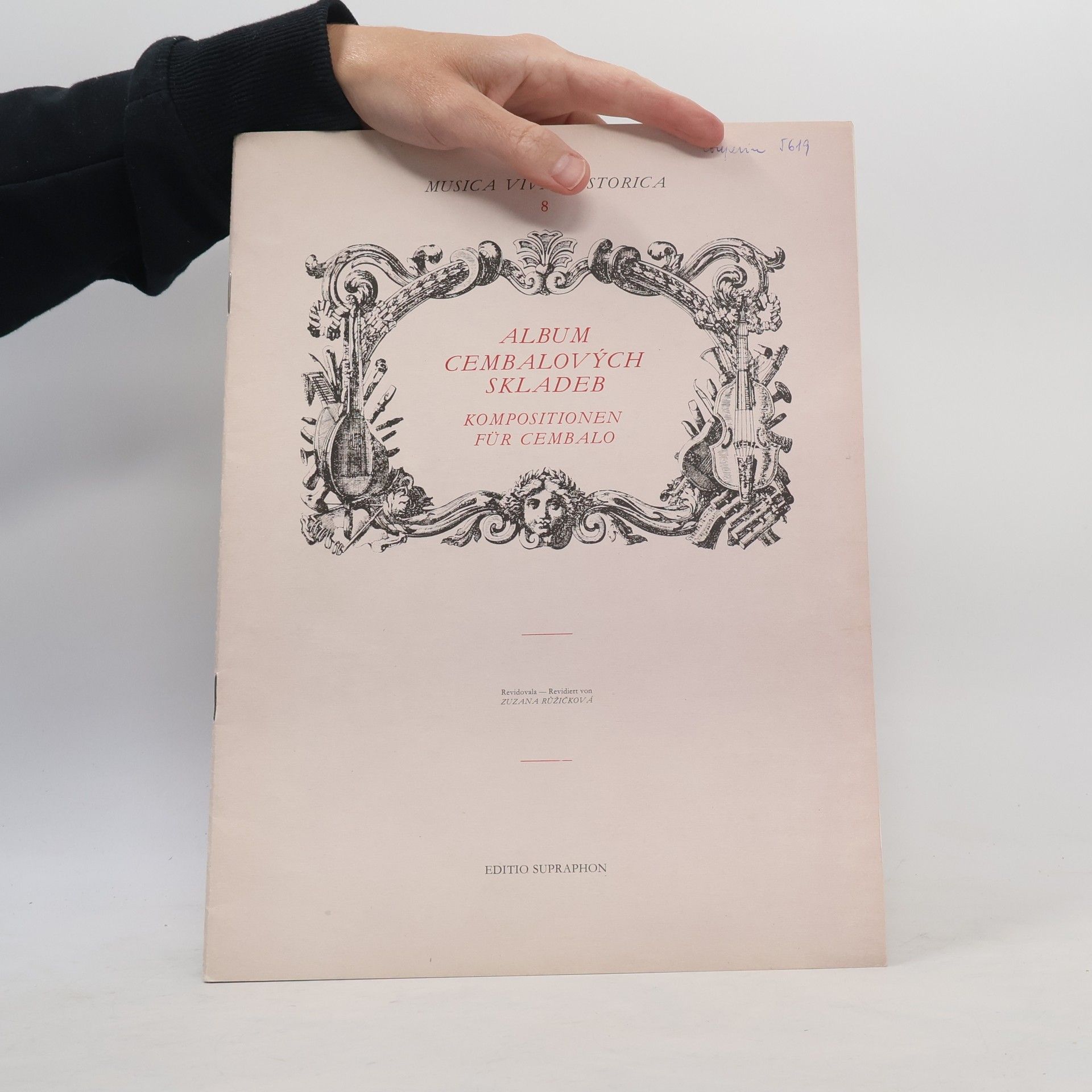 Zuzana Růžičková Album cembalových skladeb