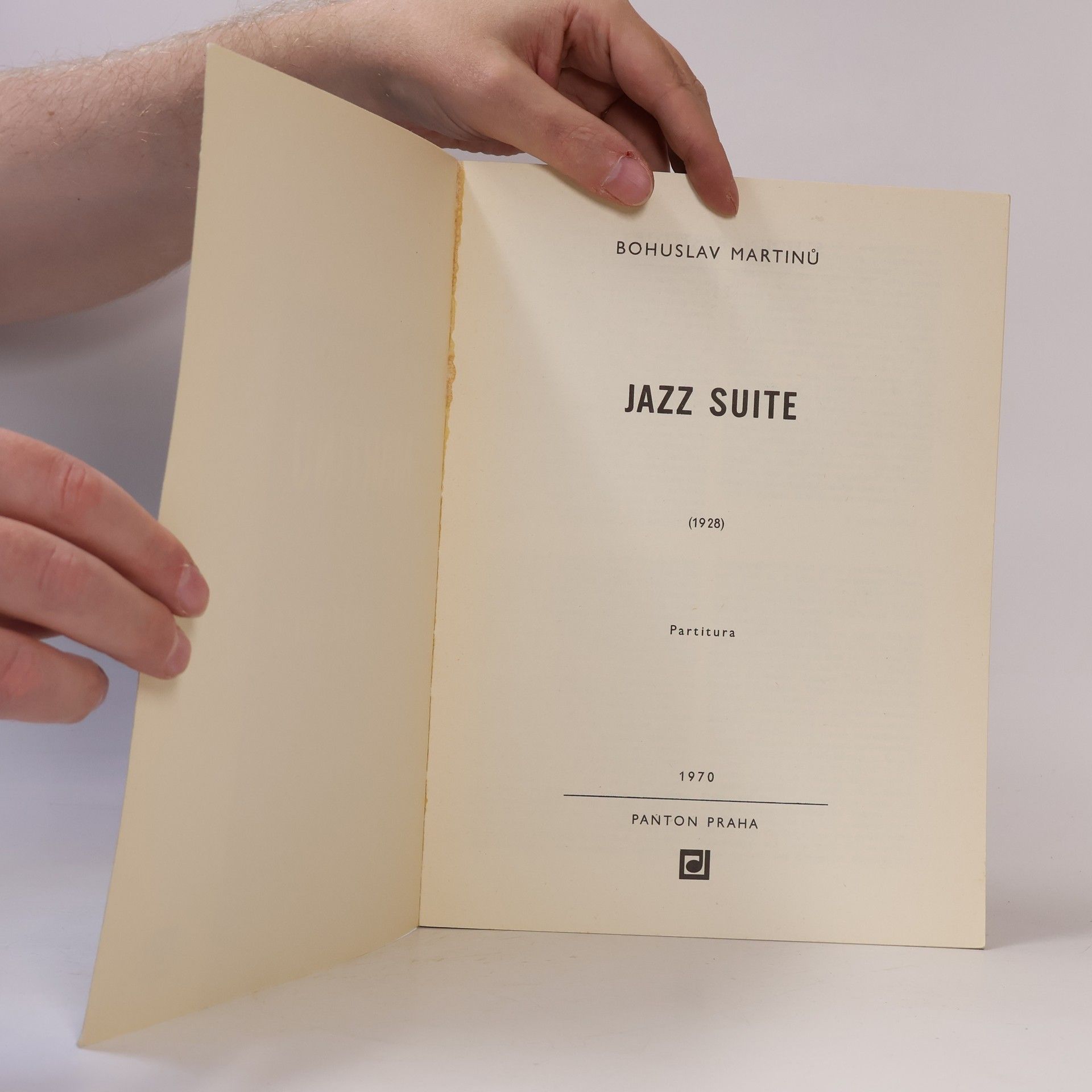 Bohuslav Martinů Jazz Suite