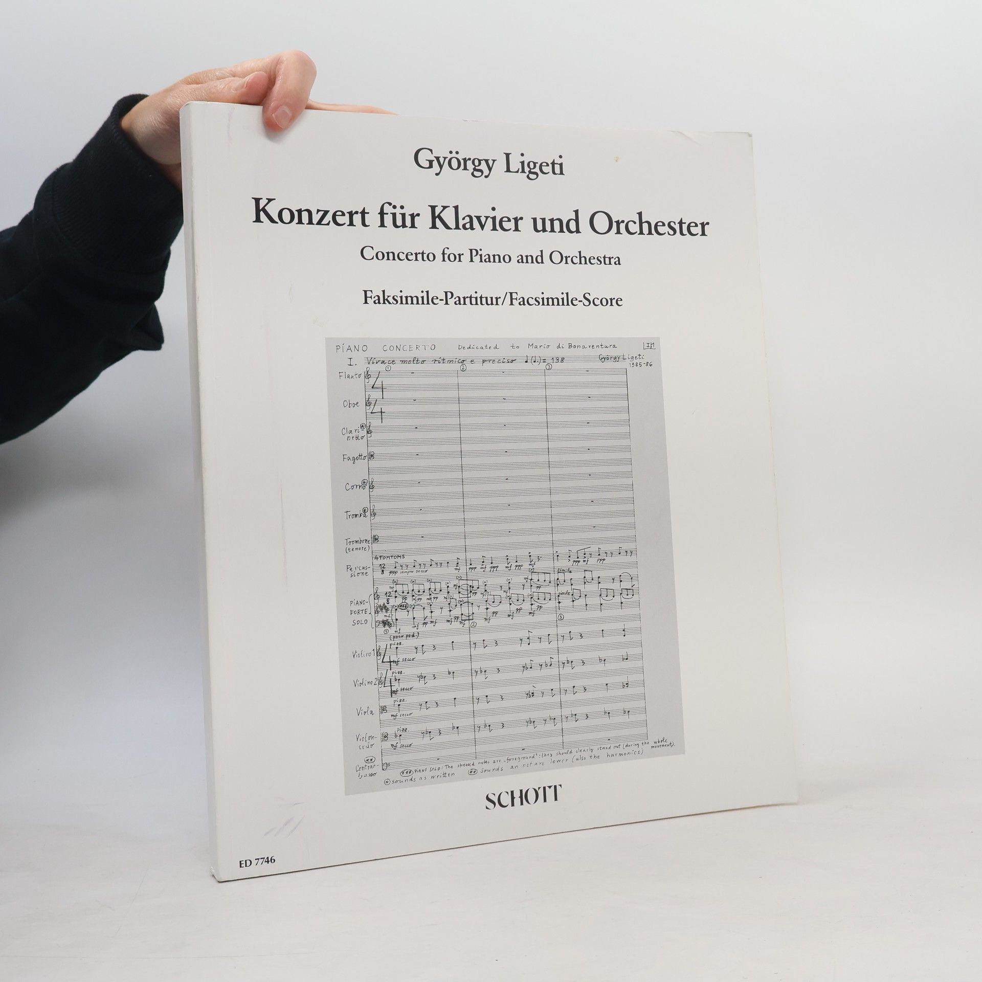 György Ligeti Konzert für Klavier und Orchester