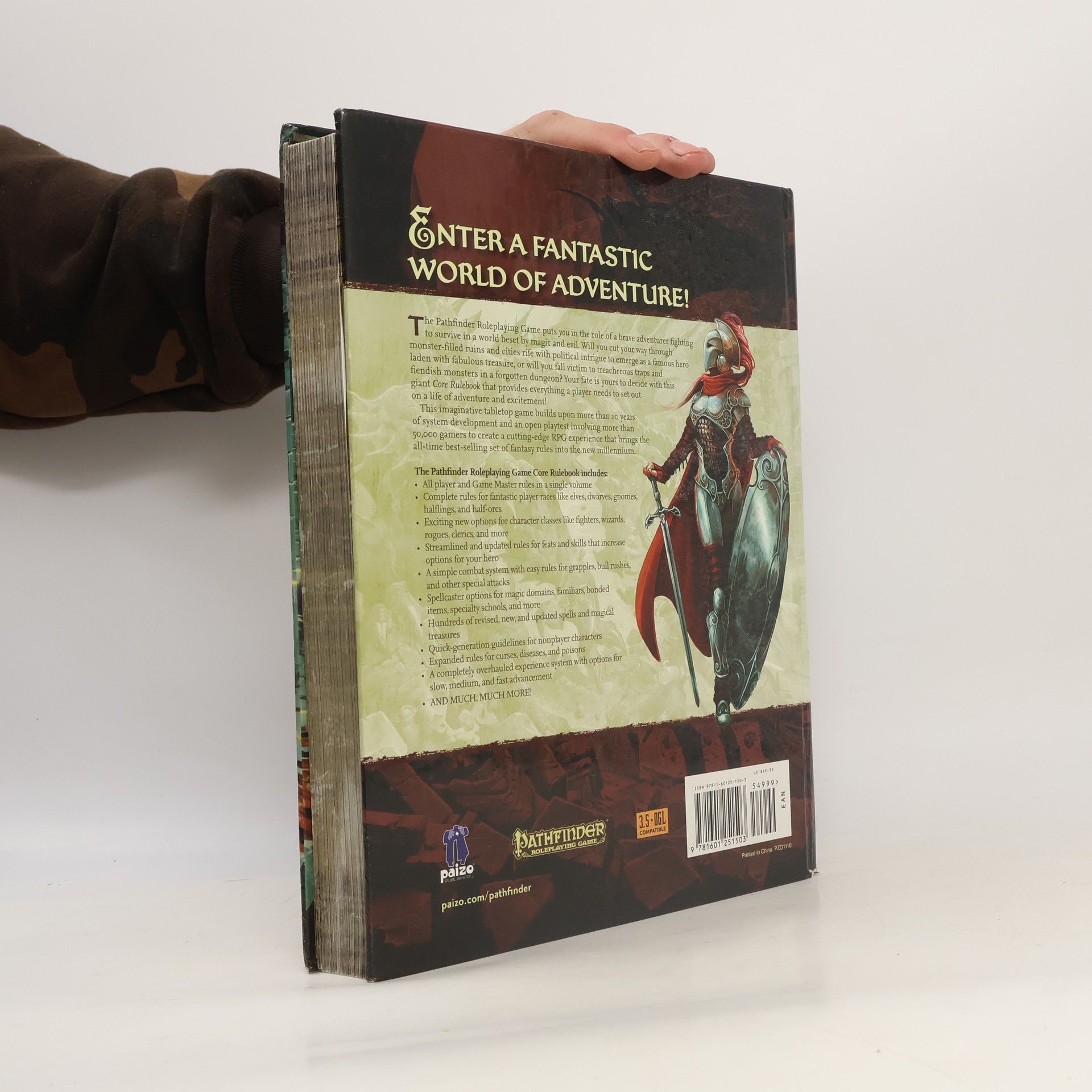 Jason Bulmahn Pathfinder Roleplaying Game: Core Rulebook