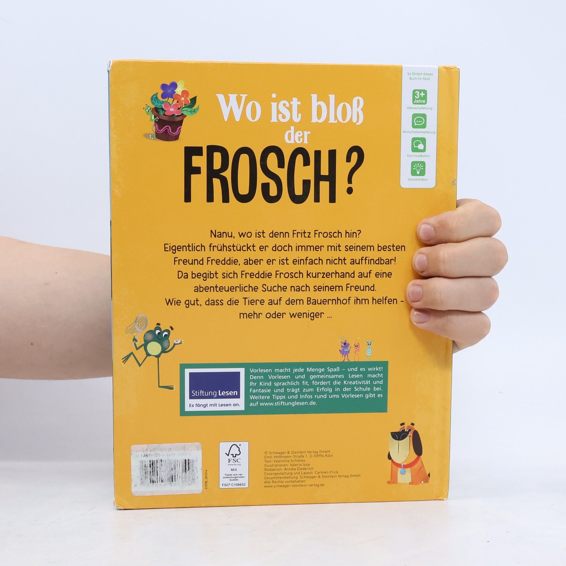 Valentina Schöttes Wo ist bloß der Frosch?