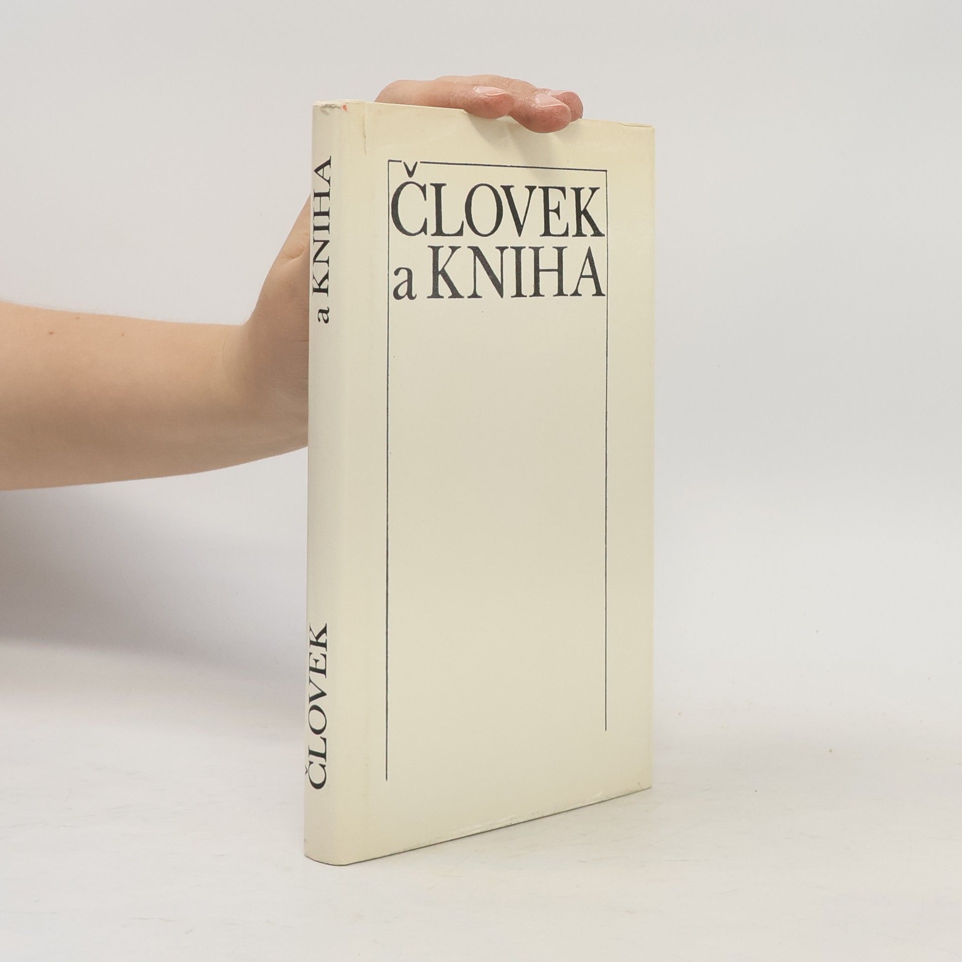 Kolektiv autorů Človek a kniha