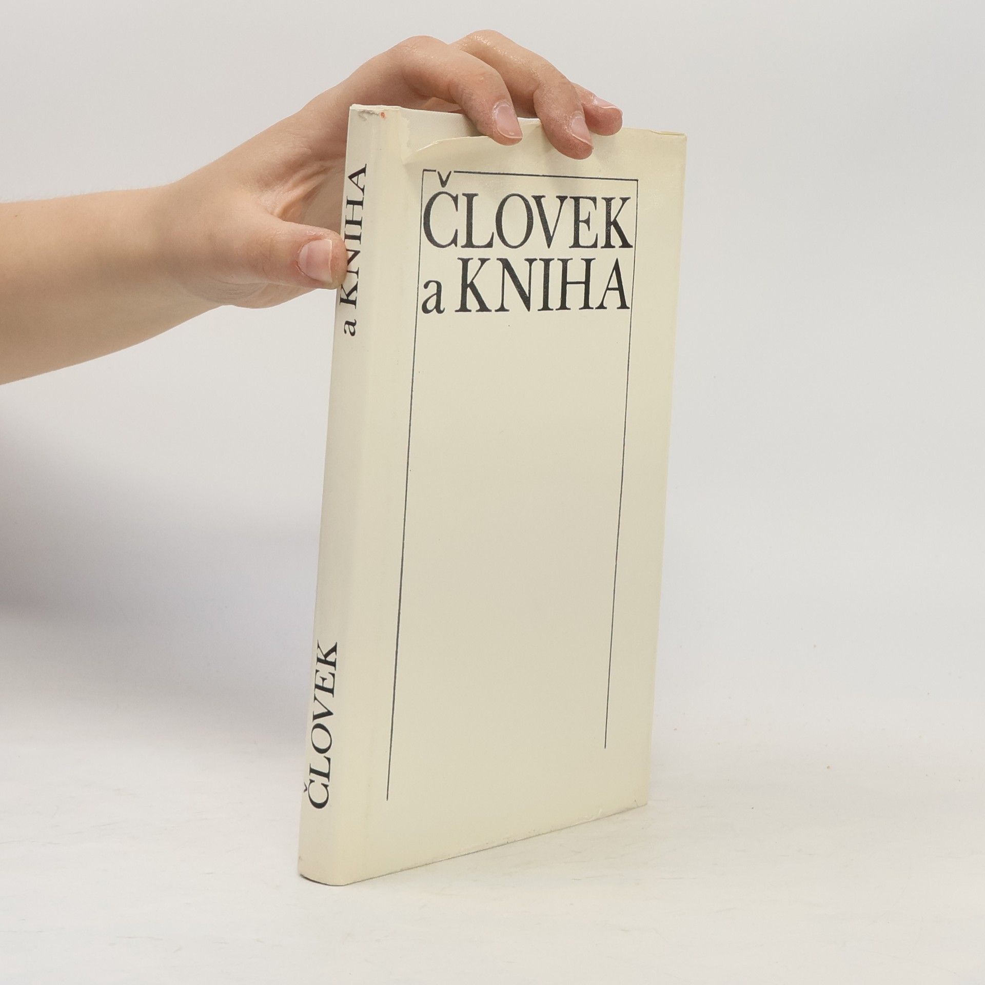 Kolektiv autorů Človek a kniha