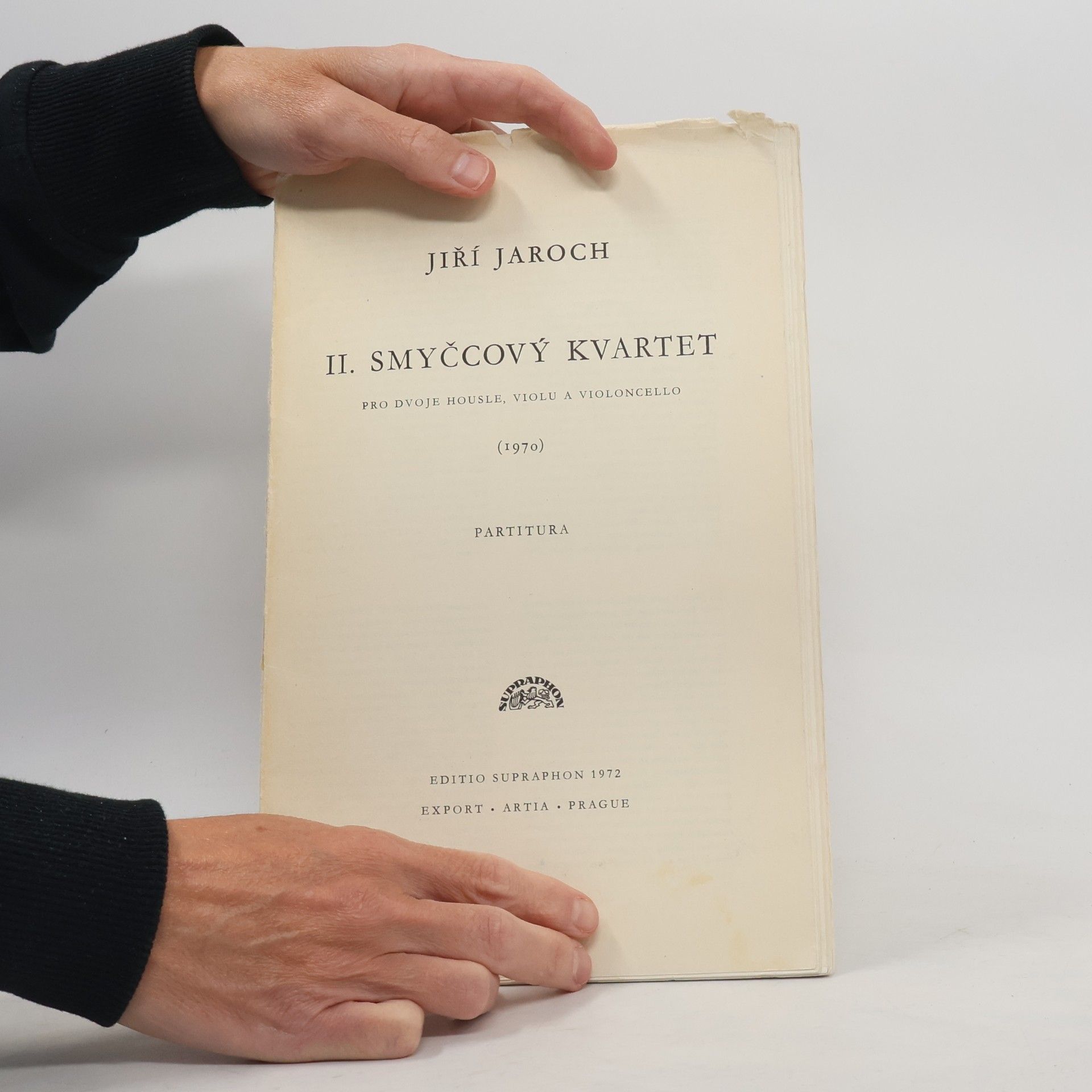 Jiří Jaroch II. Smyčcový kvartet