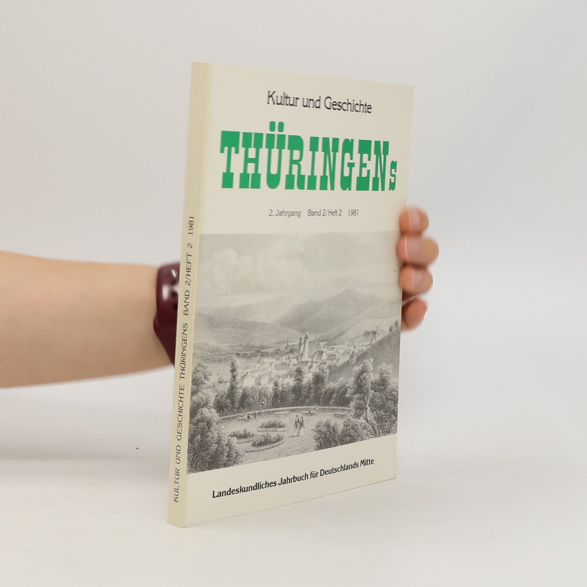 Autorenkollektiv Kultur und Geschichte Thüringens Band 2. Heft 2.