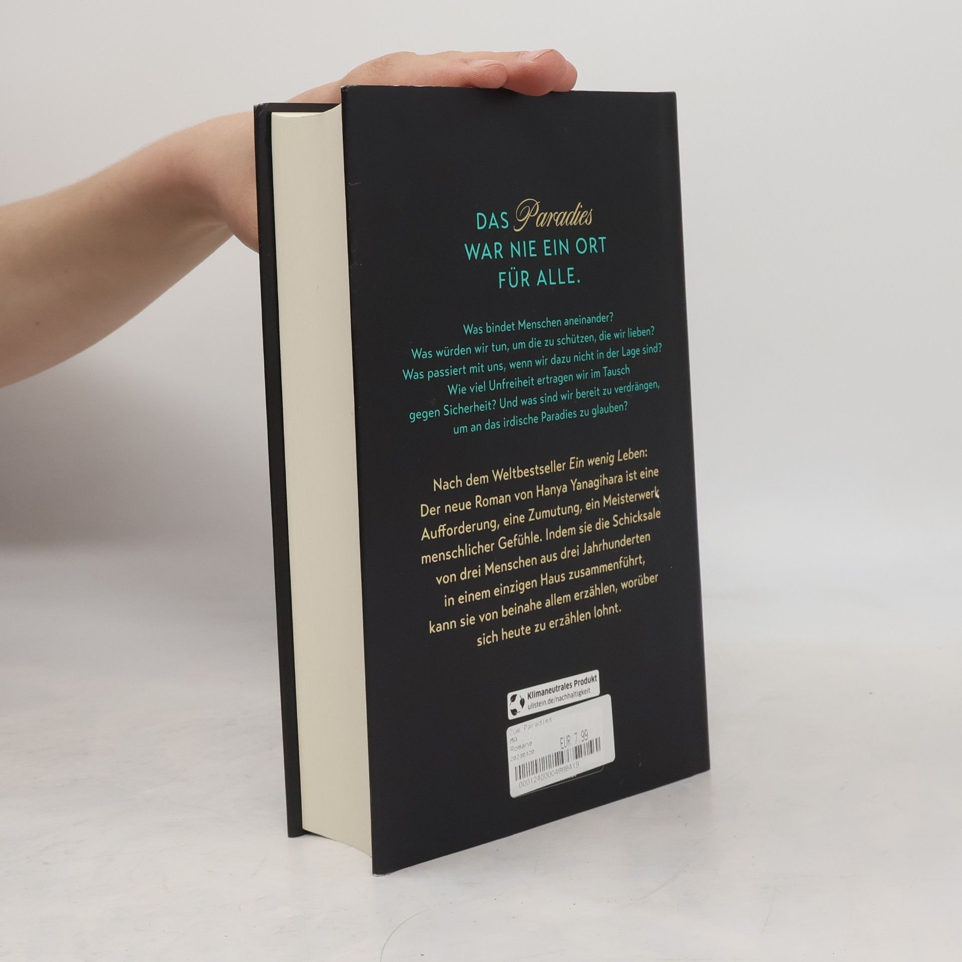 Hanya Yanagihara Zum Paradies