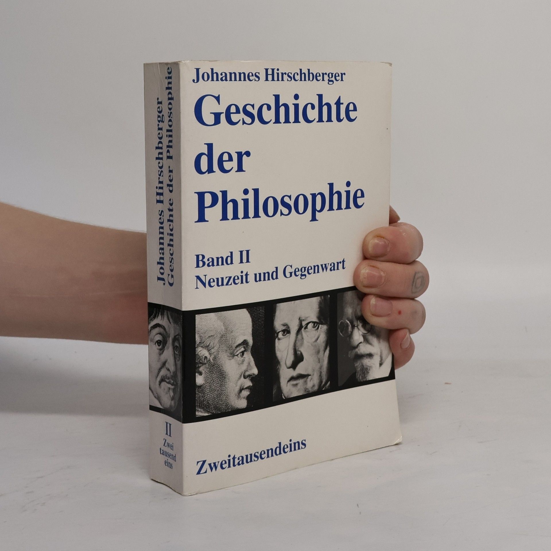 Johannes Hirschberger Geschichte der Philosophie 1.-2. díl (komplet)