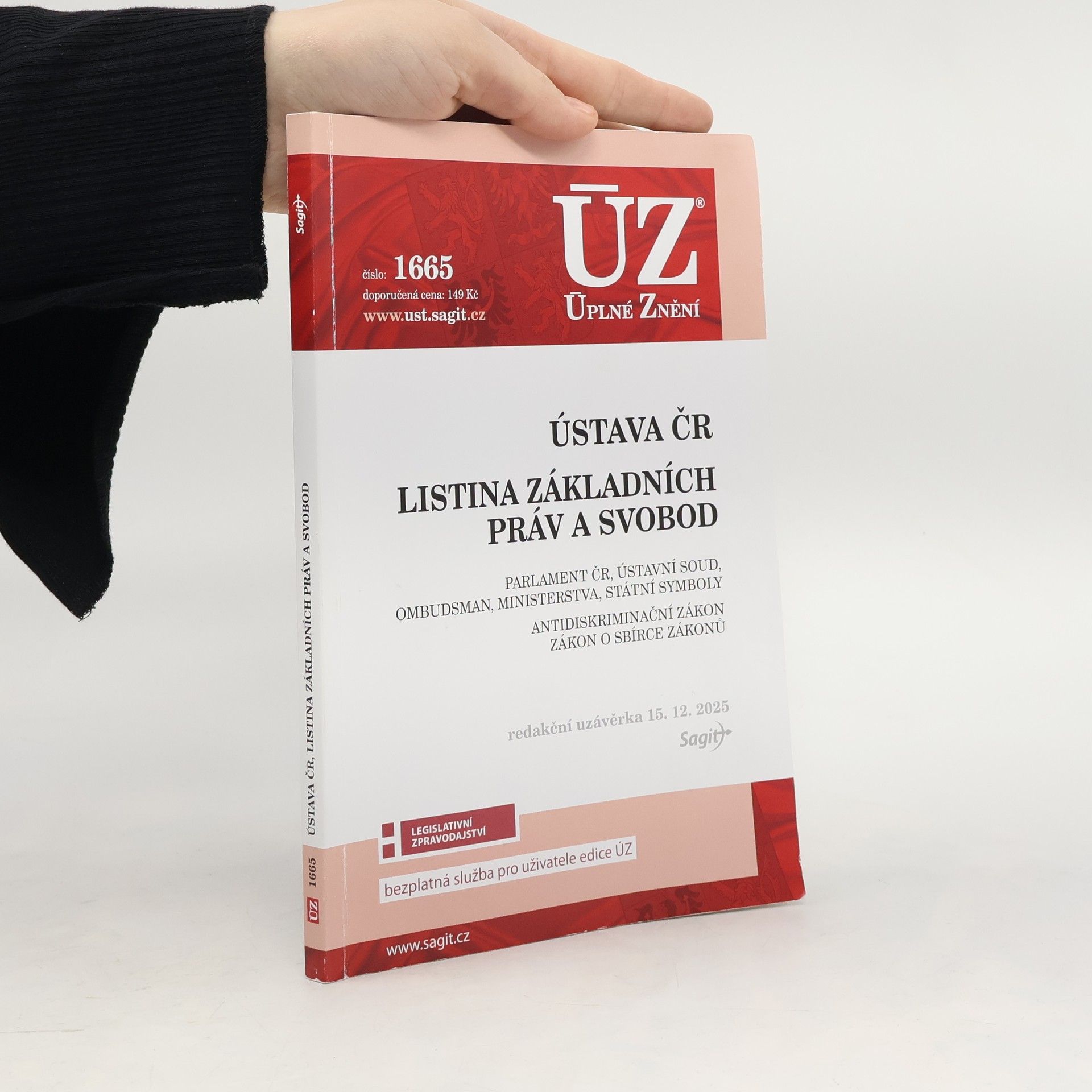 Autorenkollektiv Ústava ČR, Listina Základních Práv a Svobod 1665