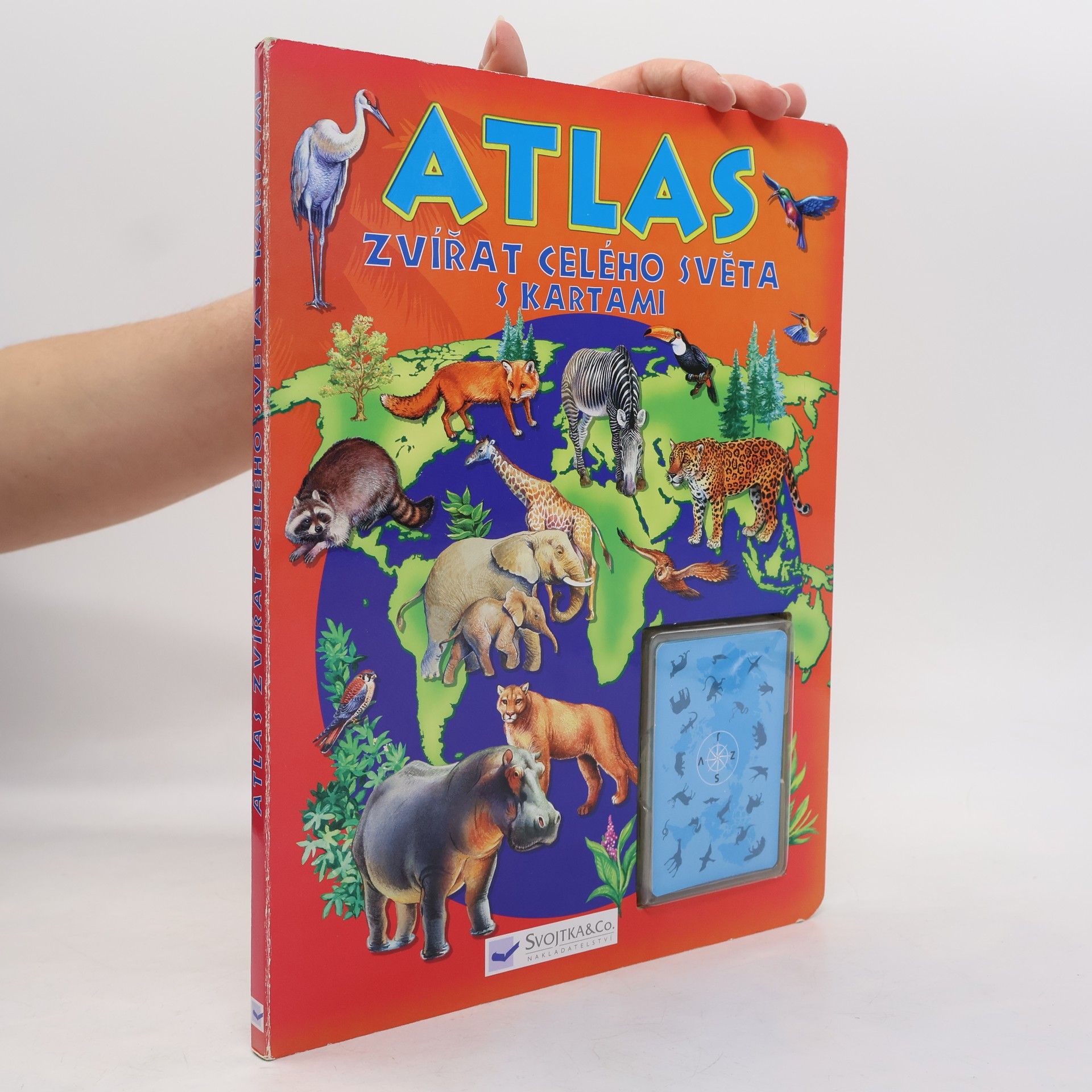 Anna Xawery Zyndwalewicz Atlas zvířat celého světa s kartami