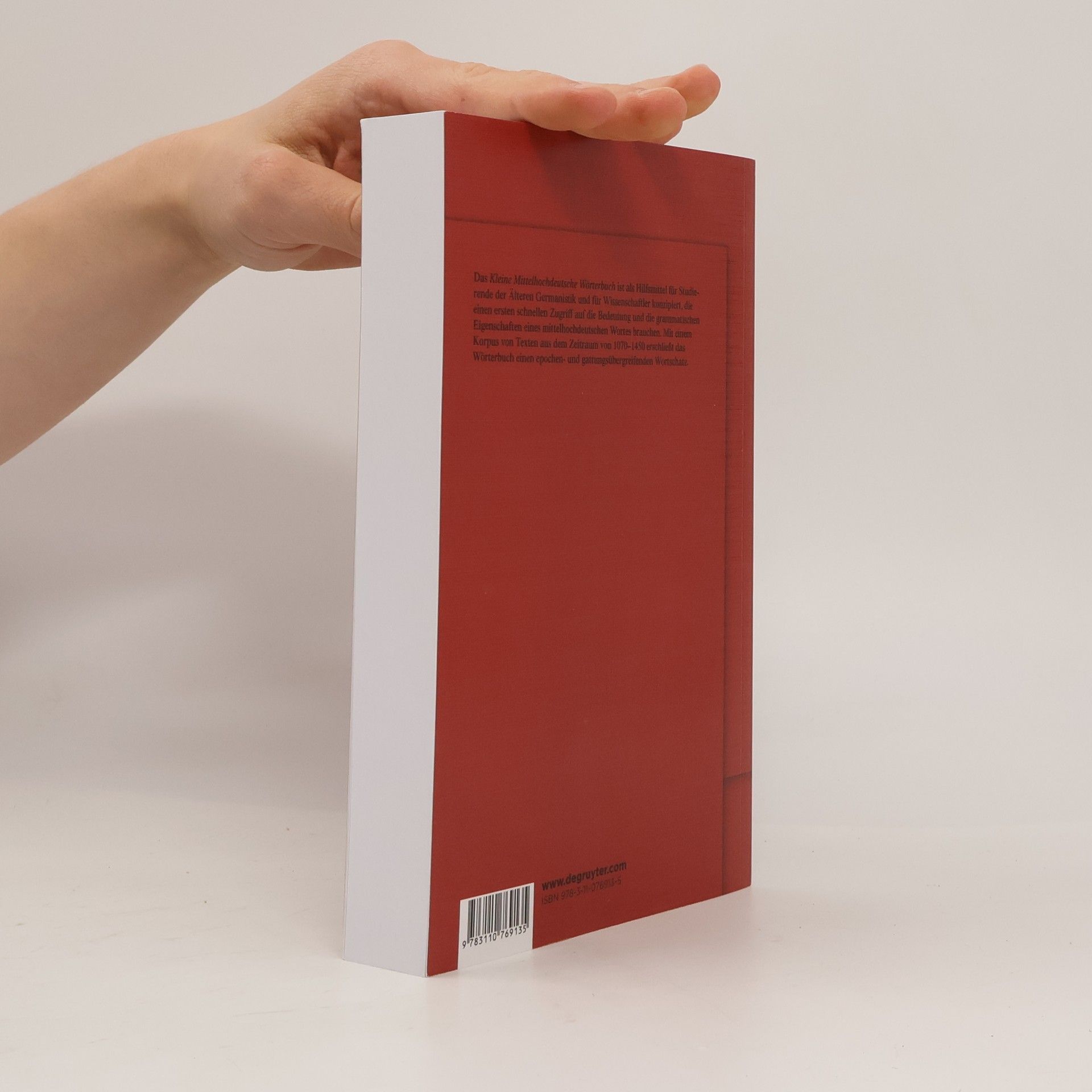 Beate Hennig Kleines mittelhochdeutsches Wörterbuch