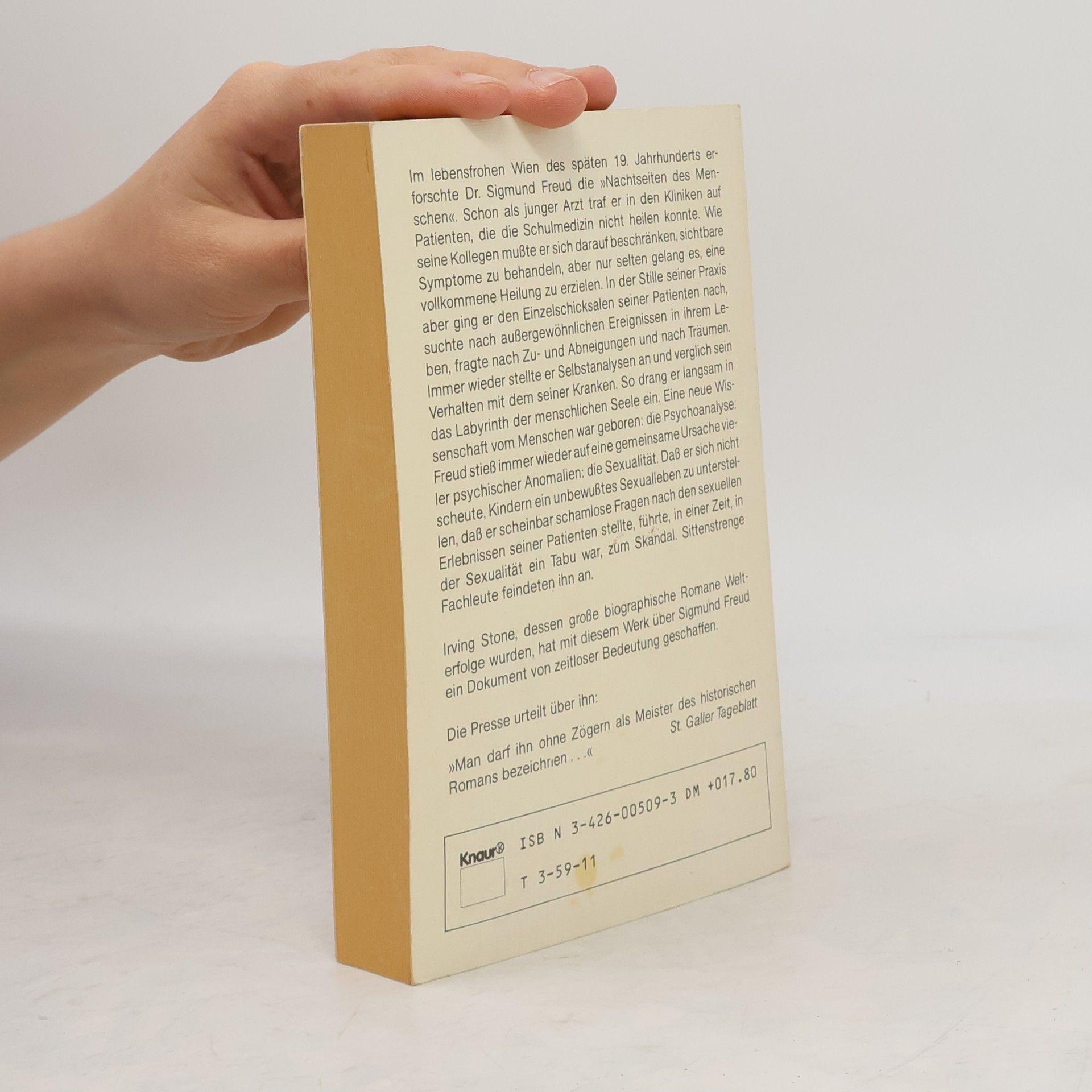 Irving Stone Der Seele dunkle Pfade 1