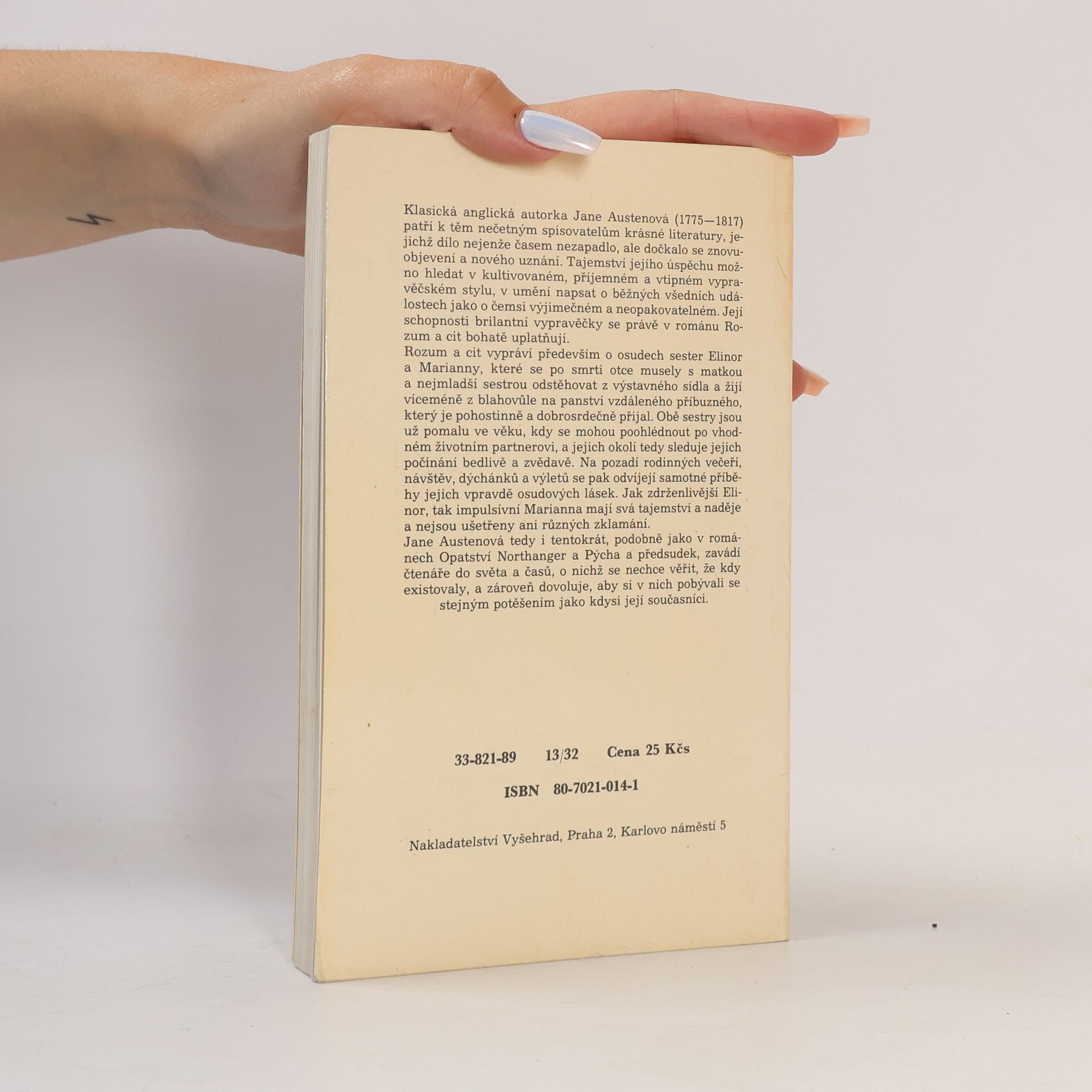 Jane Austen Rozum a cit