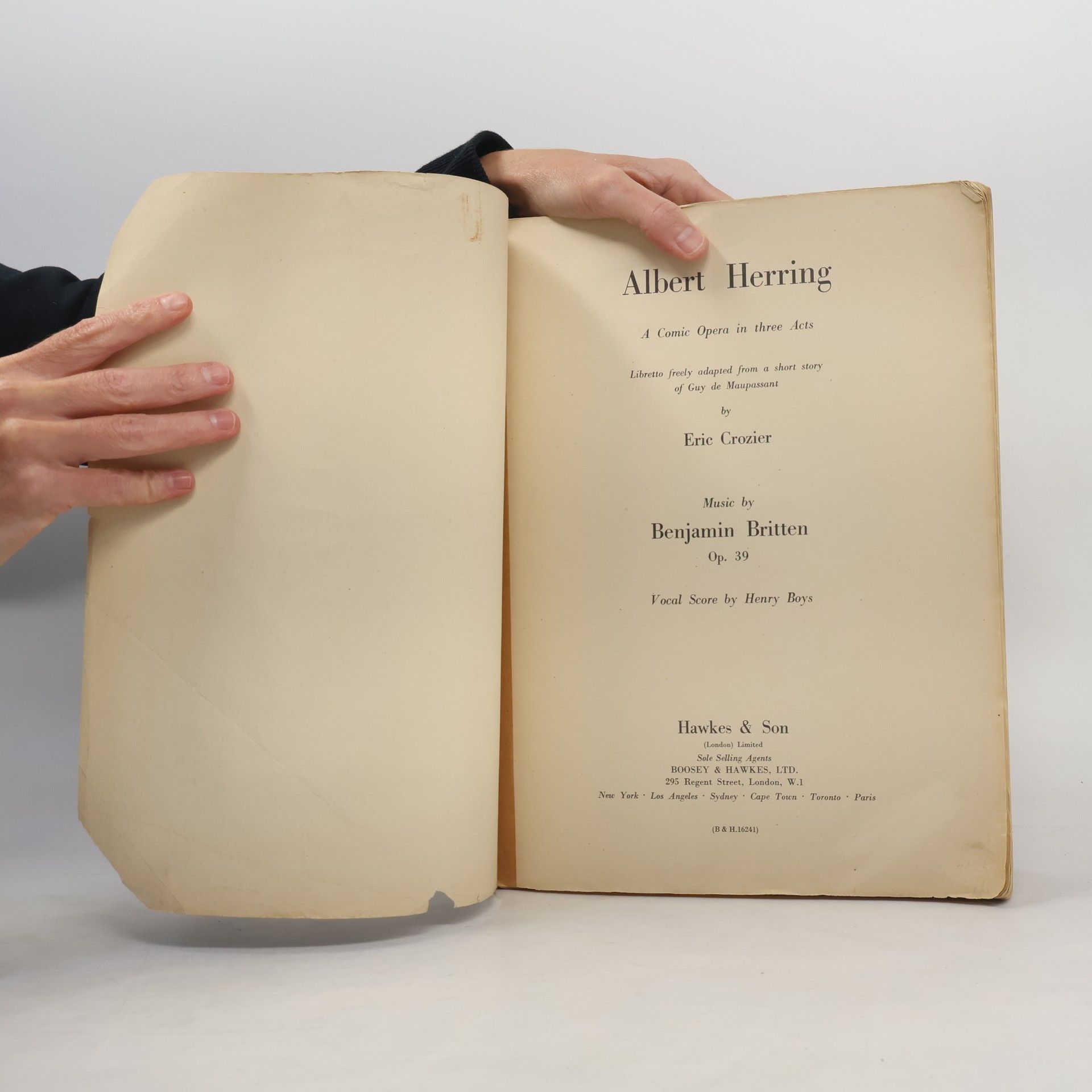 Eric Crozier Albert Herring