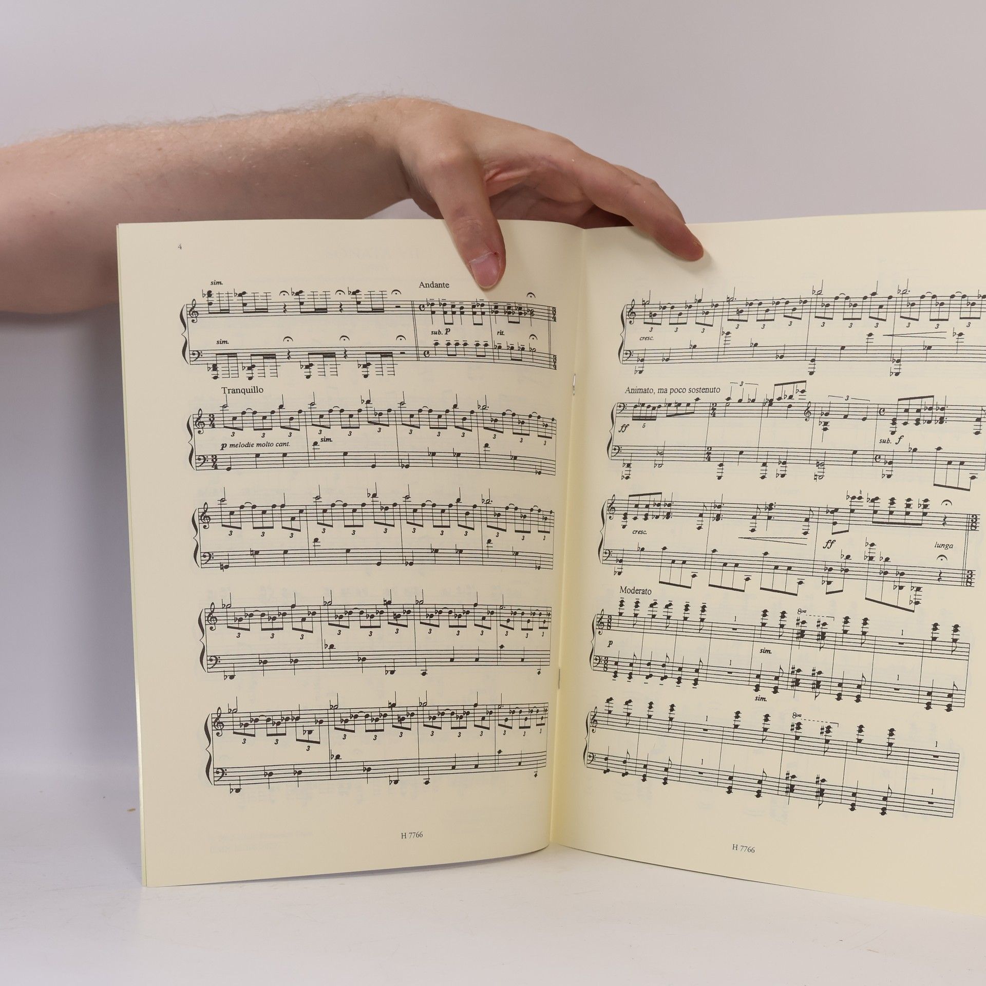 Luboš Fišer Sonata VII. pro klavír