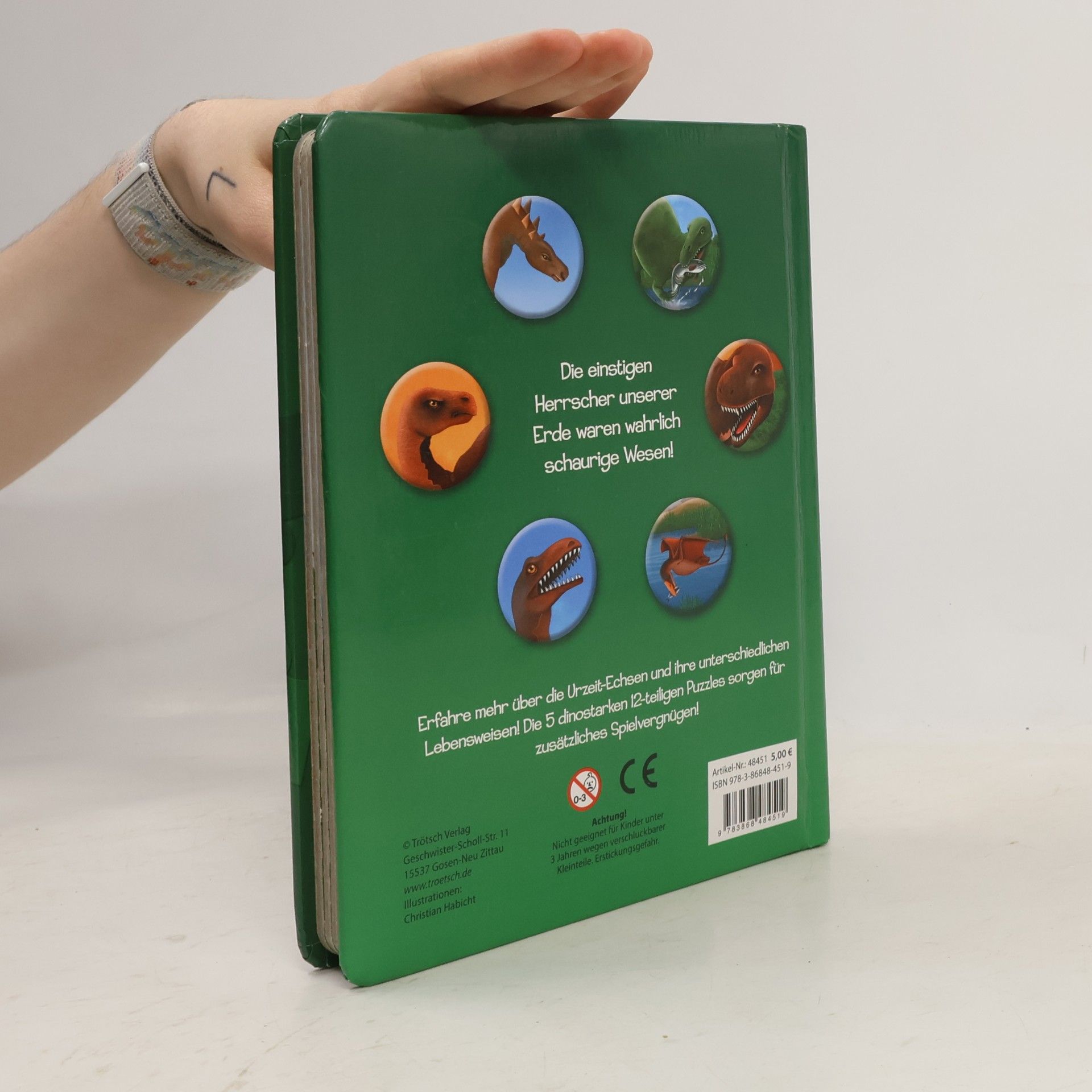 Autores varios Puzzlebuch Dinosaurier