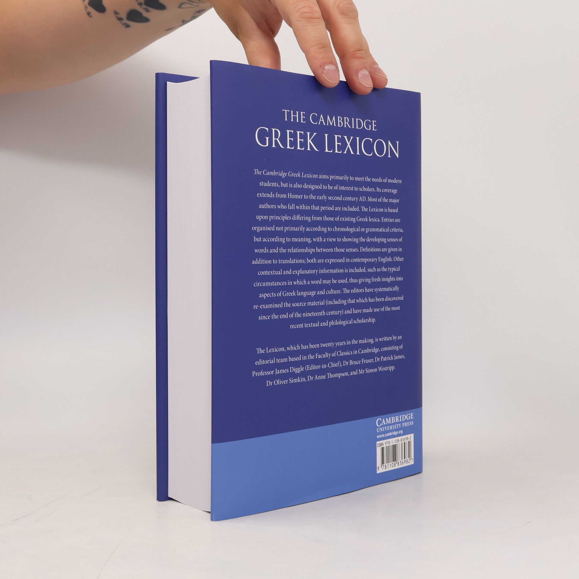 James Diggle Cambridge Greek Lexicon