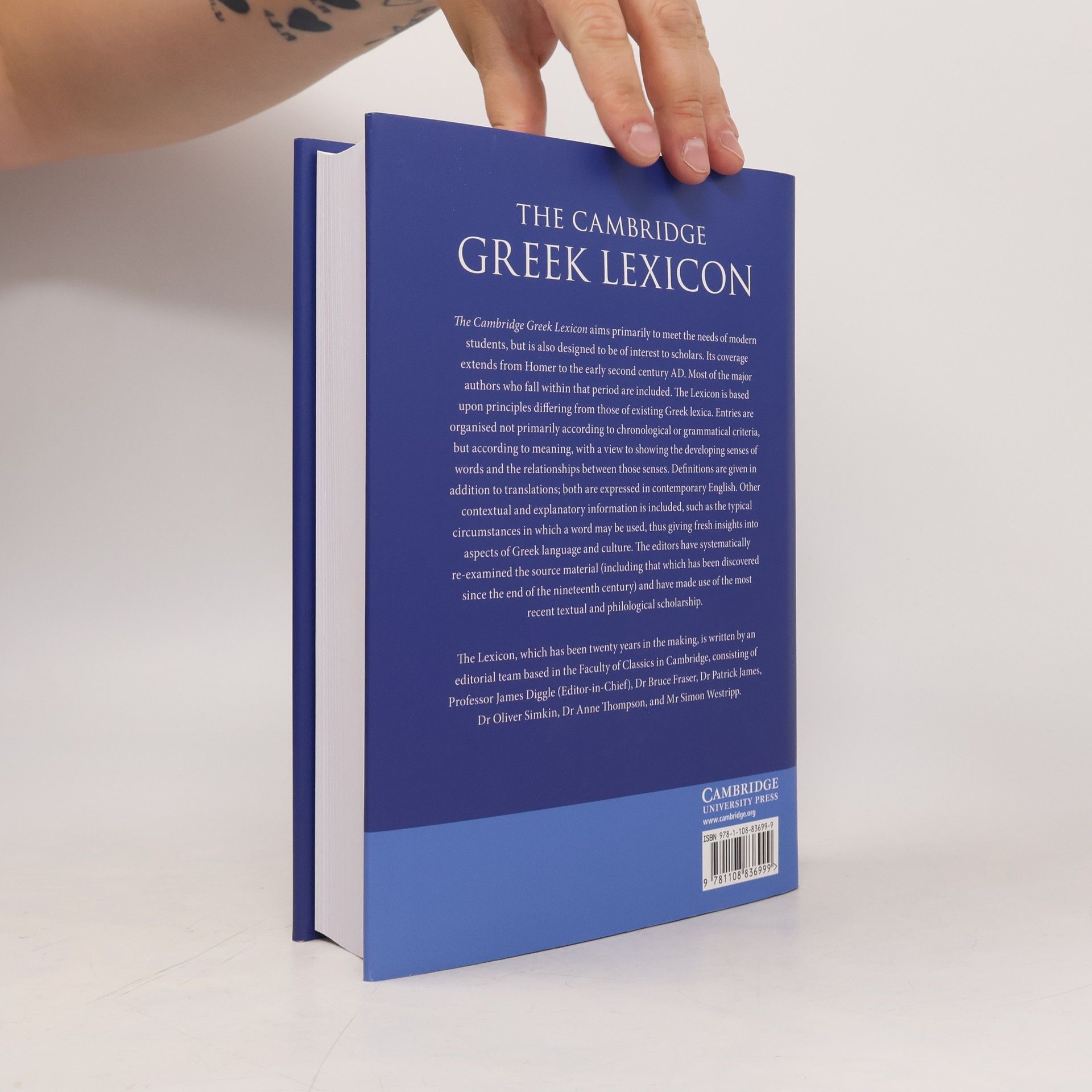 James Diggle The Cambridge Greek Lexicon