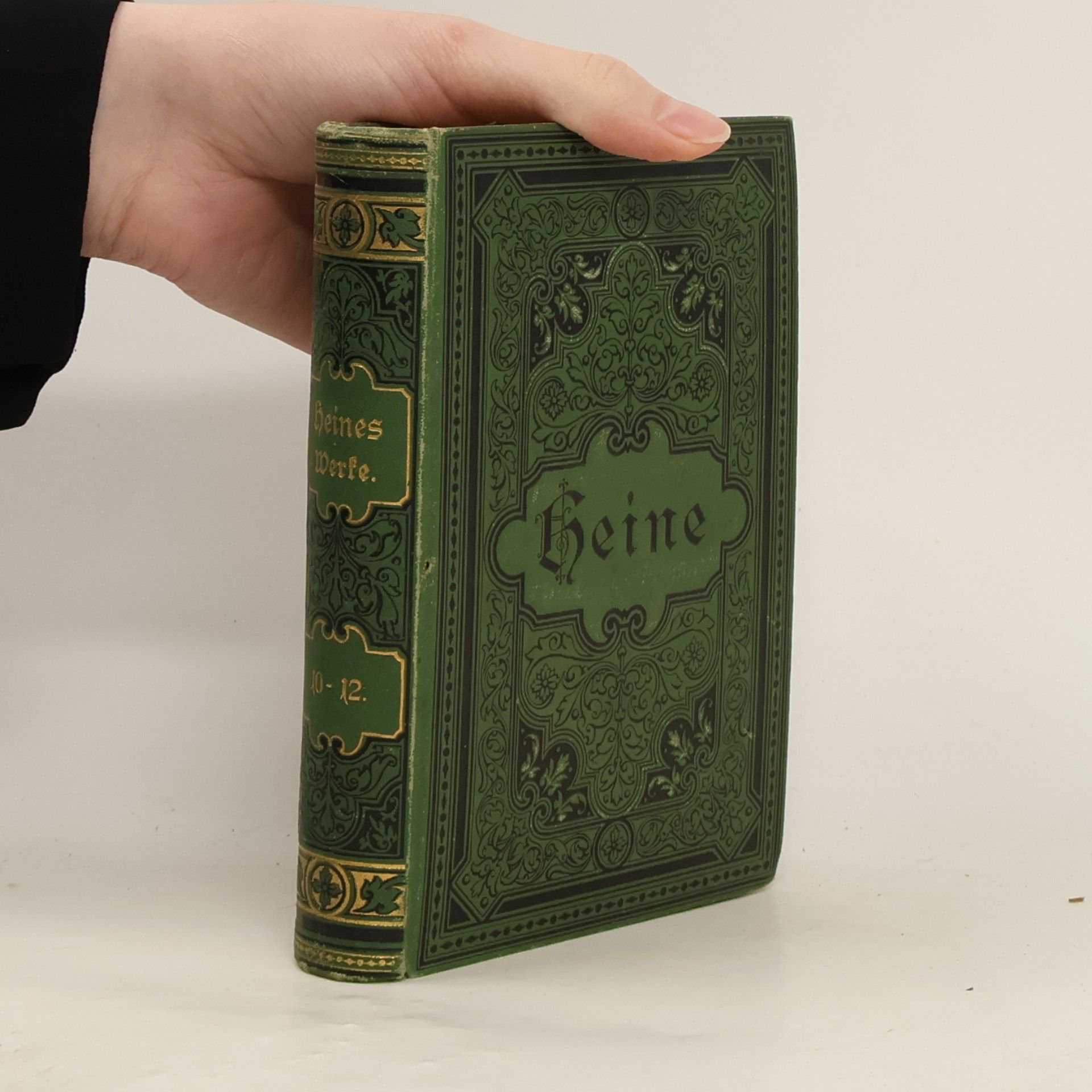 Heinrich Heine Sämtliche Werke in zwölf Bänden 10-12.