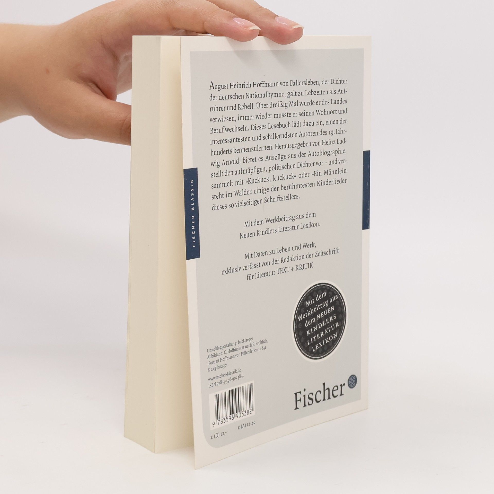 August Heinrich Hoffmann von Fallersleben Das große Lesebuch