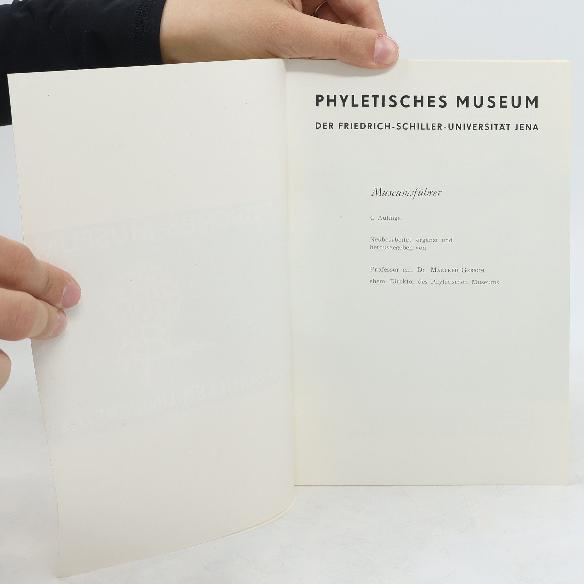 Manfred Gersch Phyletisches Museum
